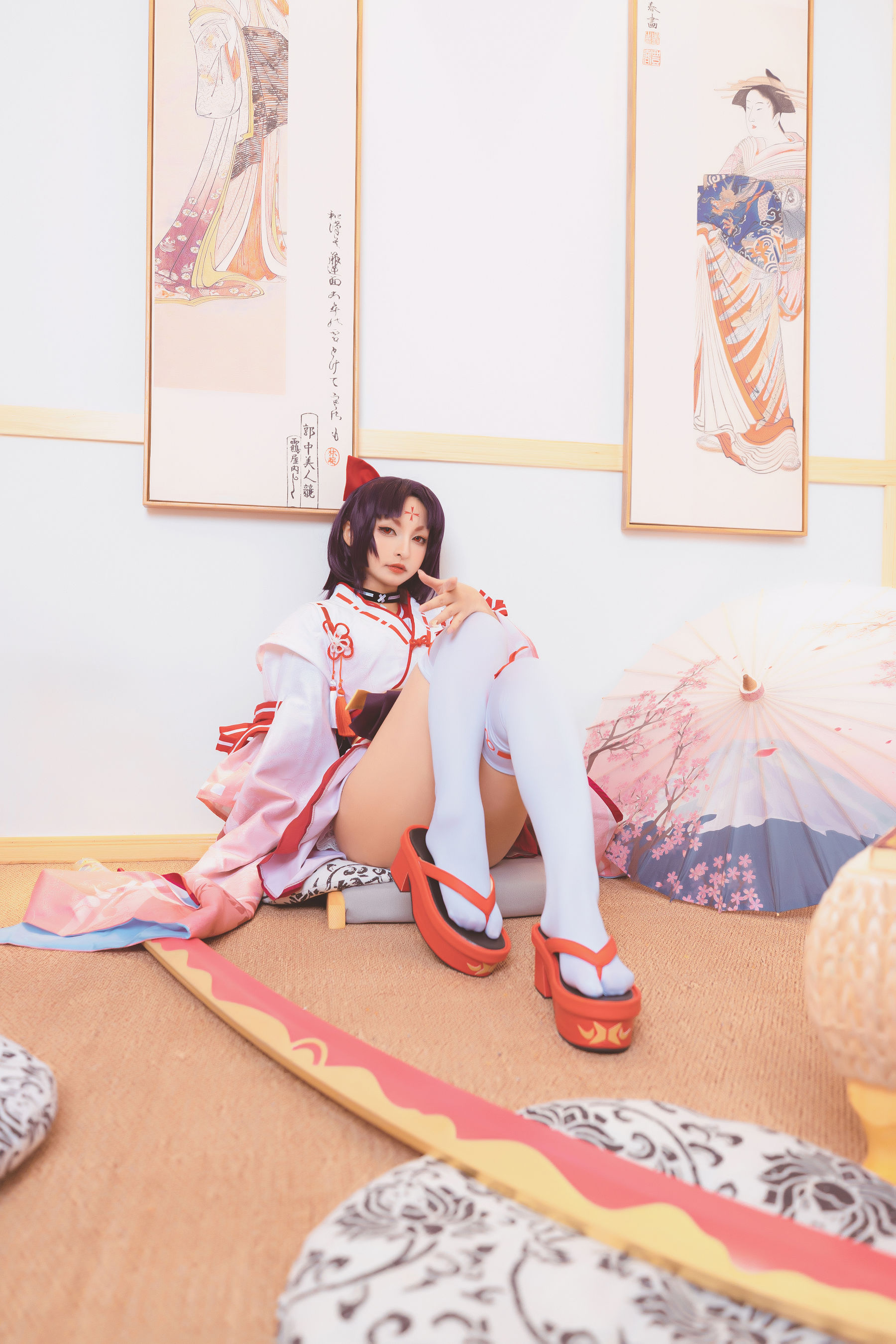 [Cosplay写真] 萝莉神楽坂真冬之刀ノ語