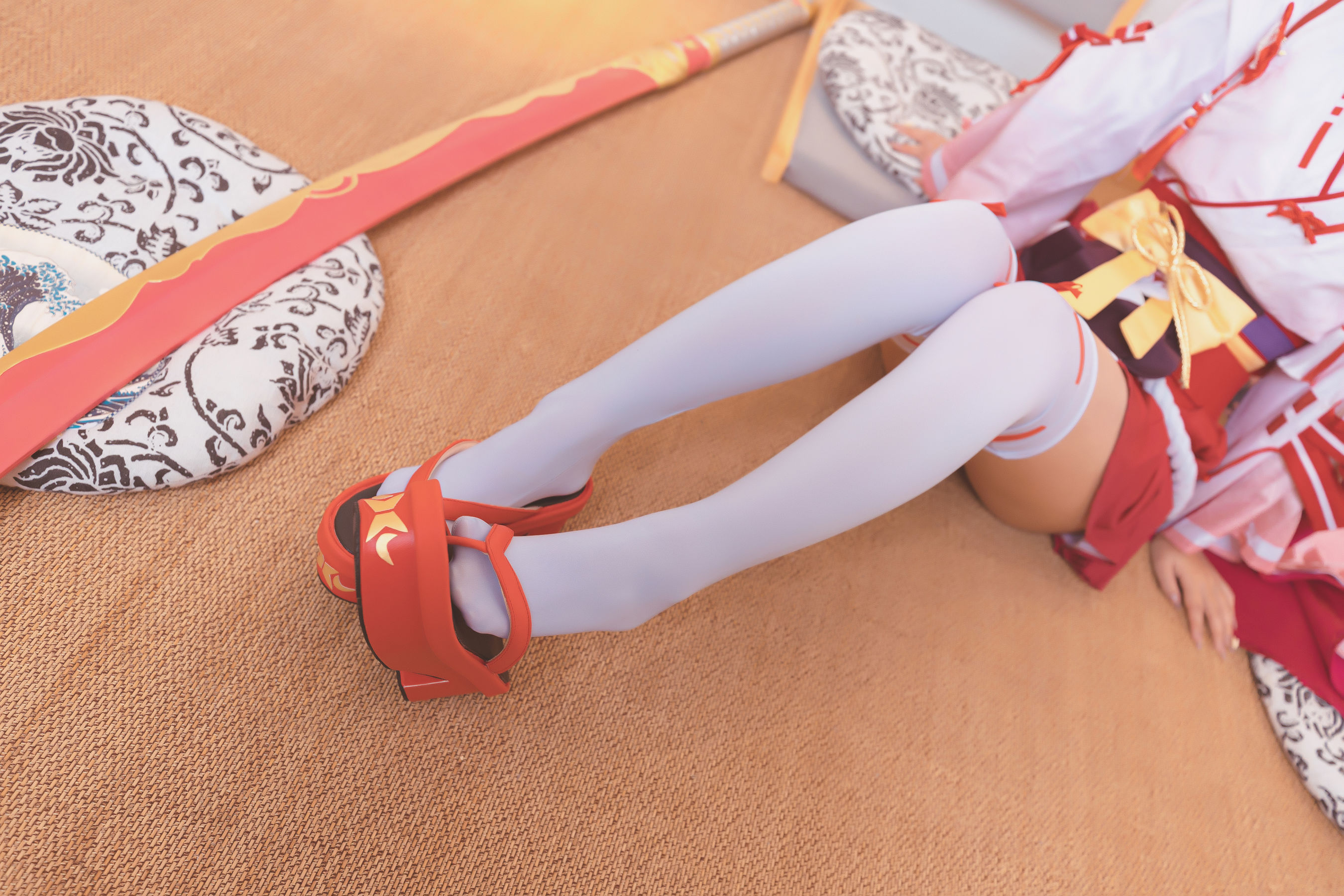 [Cosplay写真] 萝莉神楽坂真冬之刀ノ語