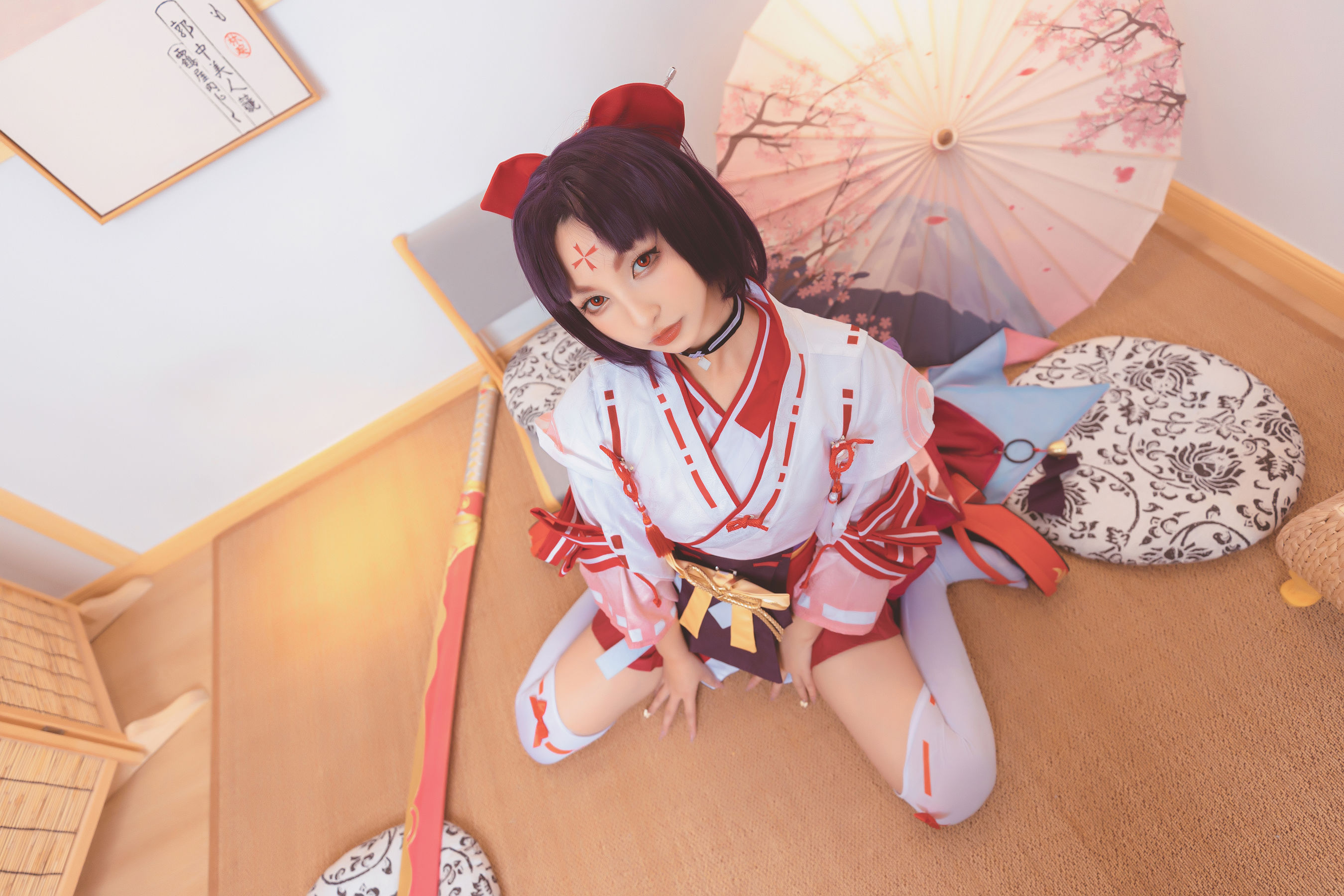 [Cosplay写真] 萝莉神楽坂真冬之刀ノ語