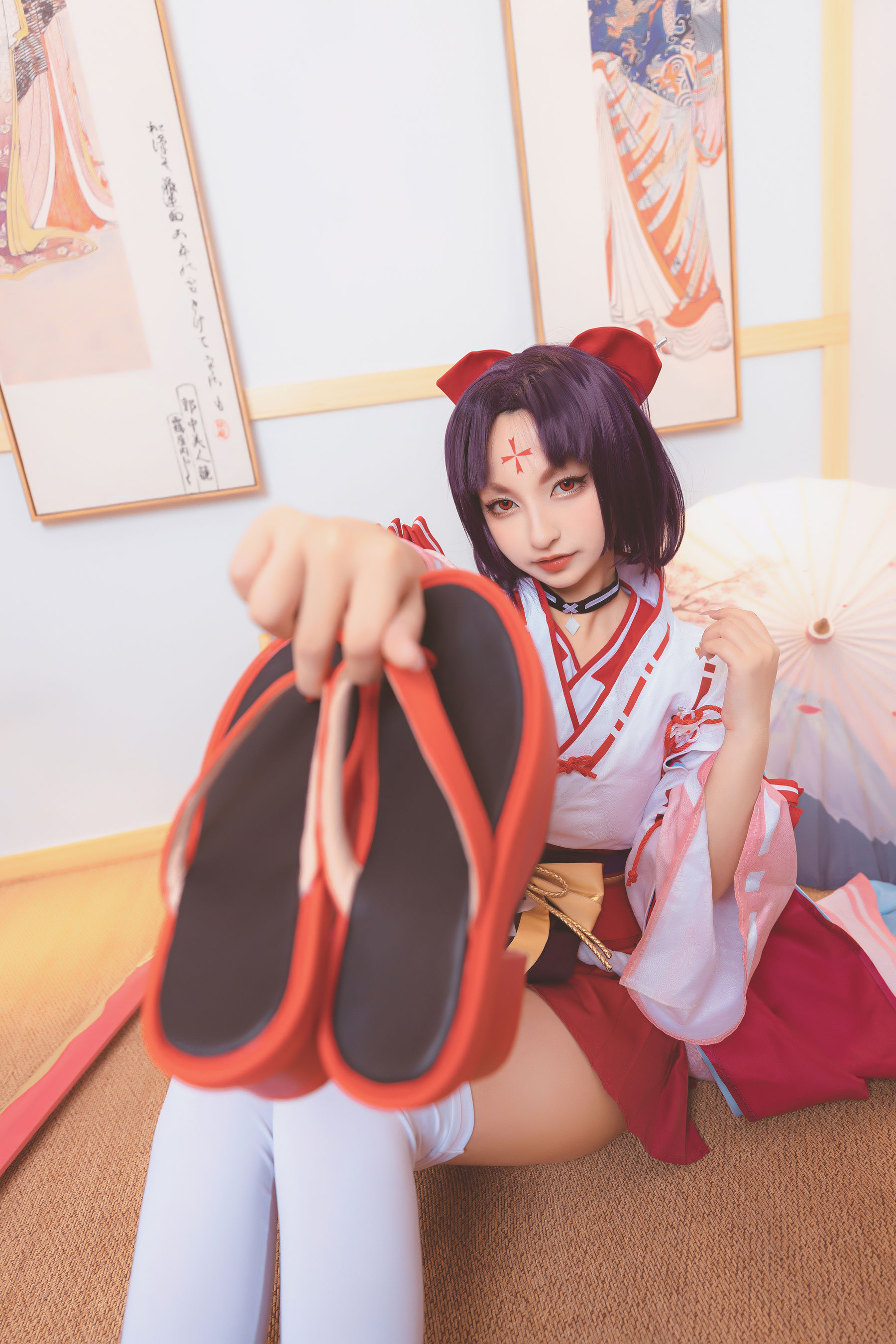 [Cosplay写真] 萝莉神楽坂真冬之刀ノ語