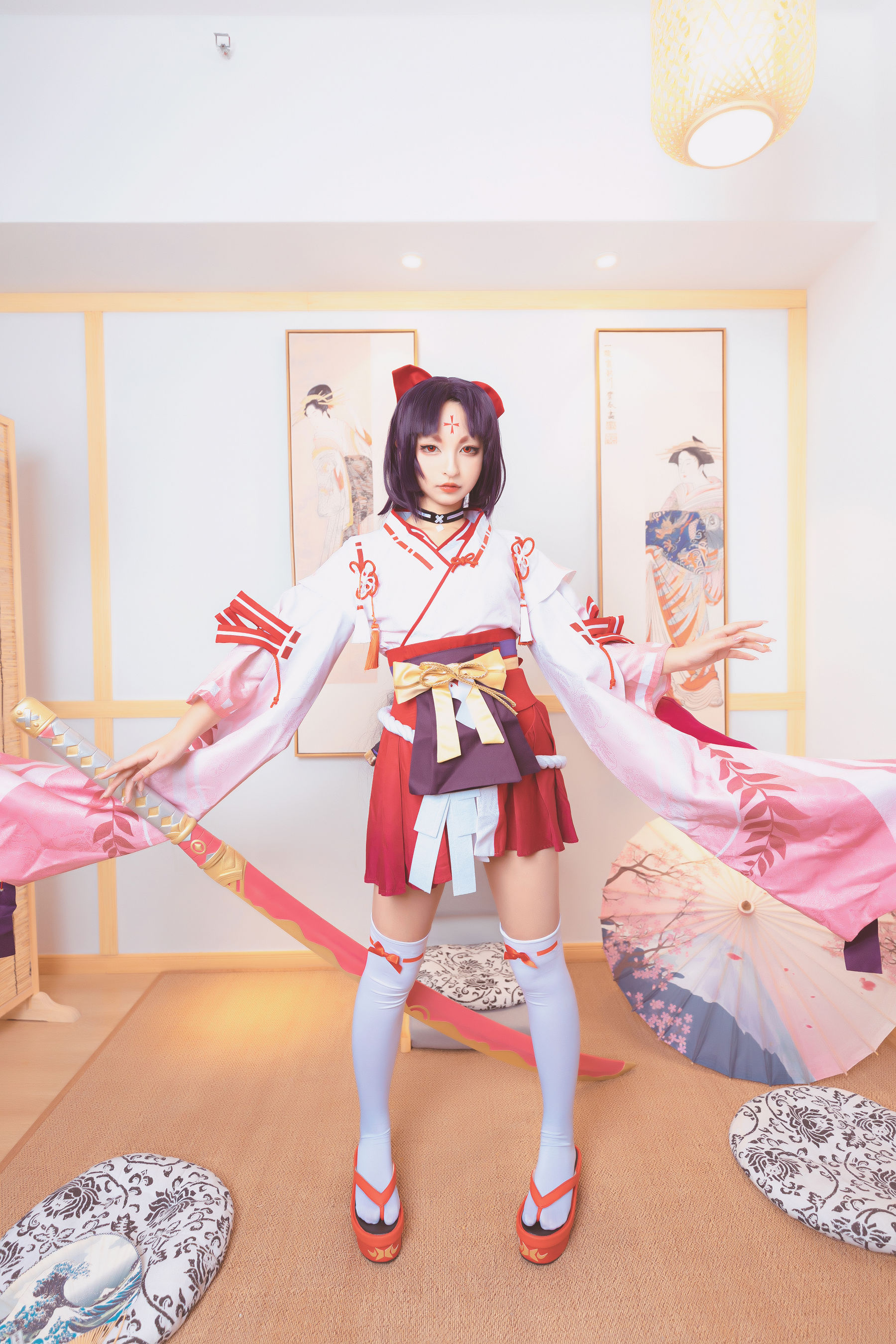 [Cosplay写真] 萝莉神楽坂真冬之刀ノ語