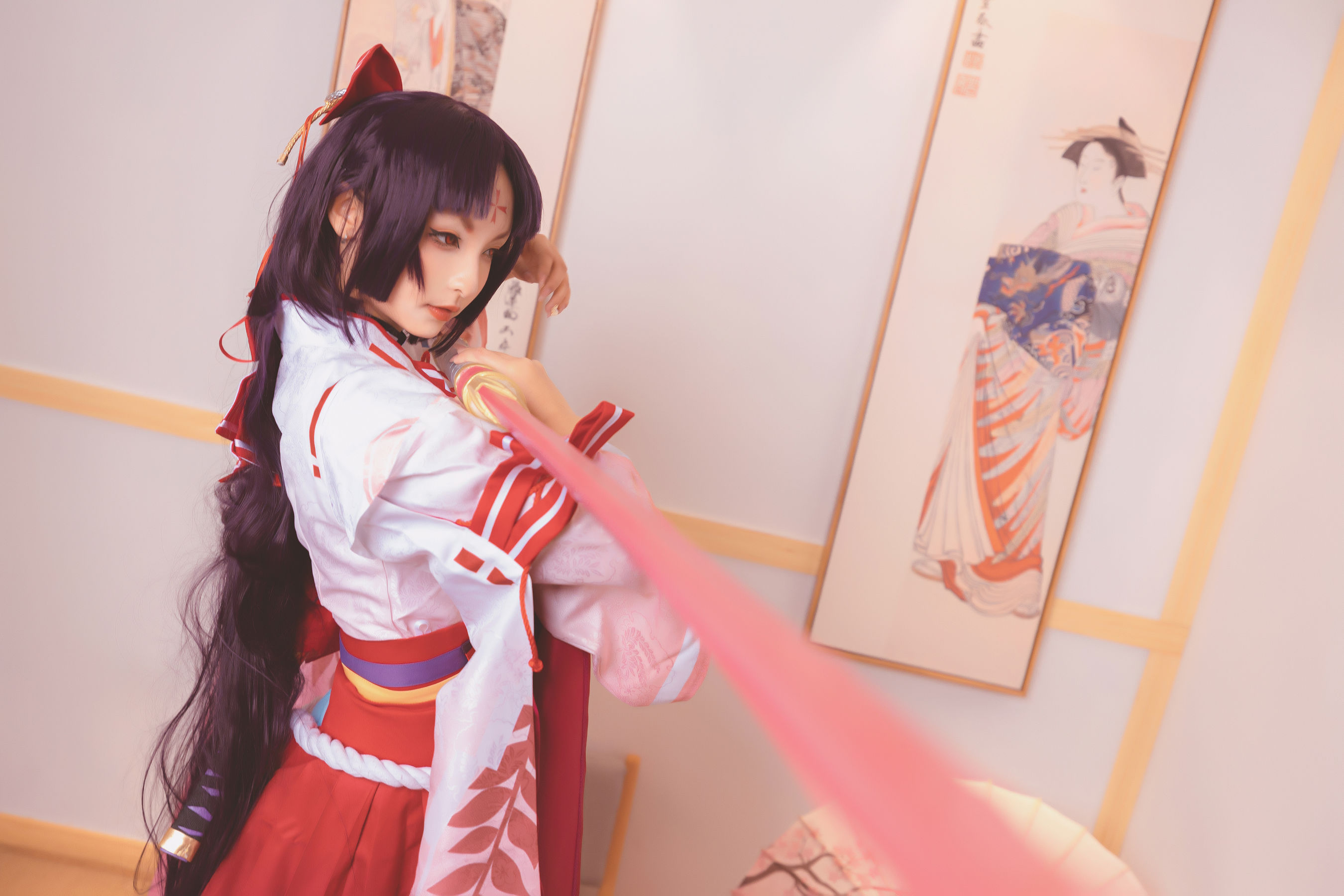 [Cosplay写真] 萝莉神楽坂真冬之刀ノ語
