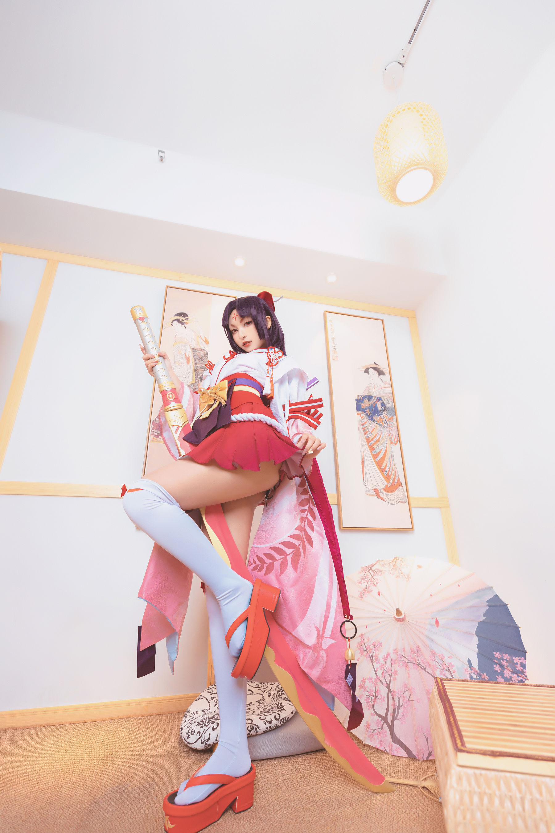 [Cosplay写真] 萝莉神楽坂真冬之刀ノ語