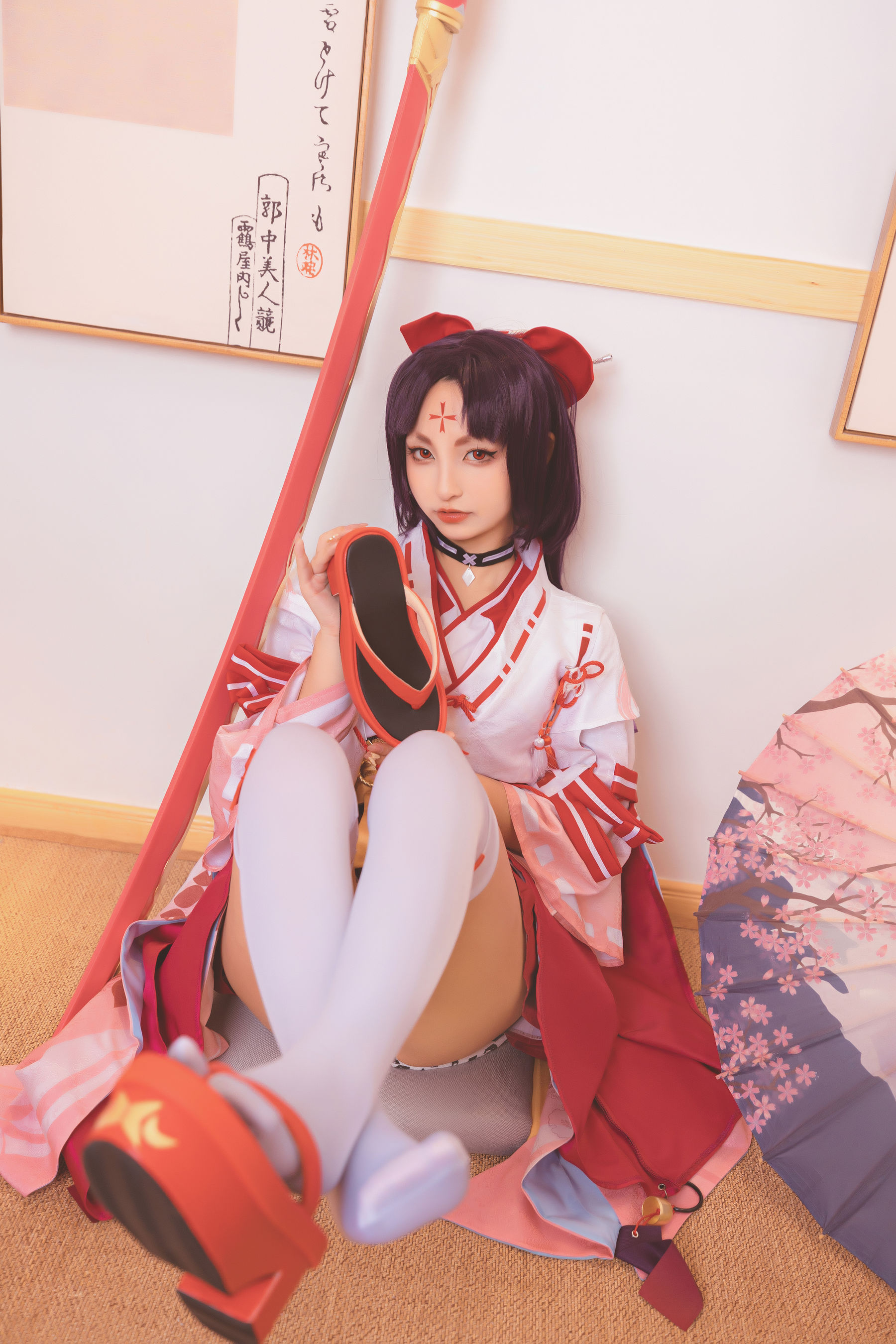 [Cosplay写真] 萝莉神楽坂真冬之刀ノ語