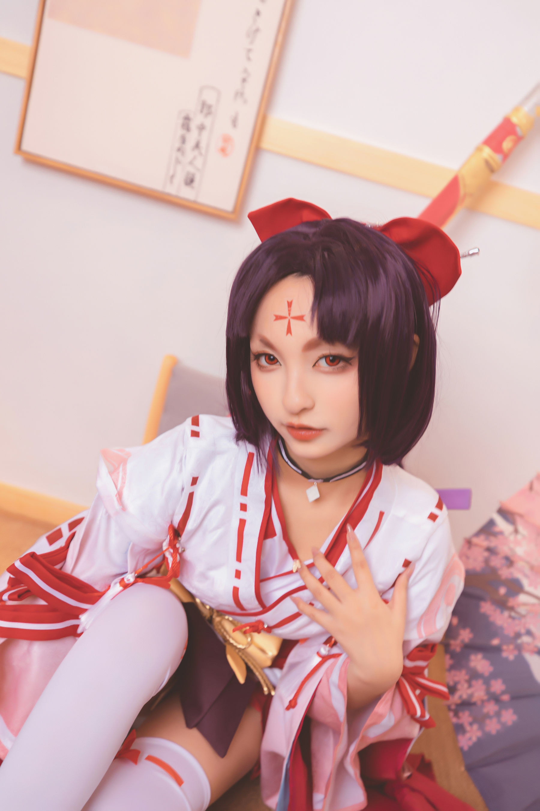 [Cosplay写真] 萝莉神楽坂真冬之刀ノ語
