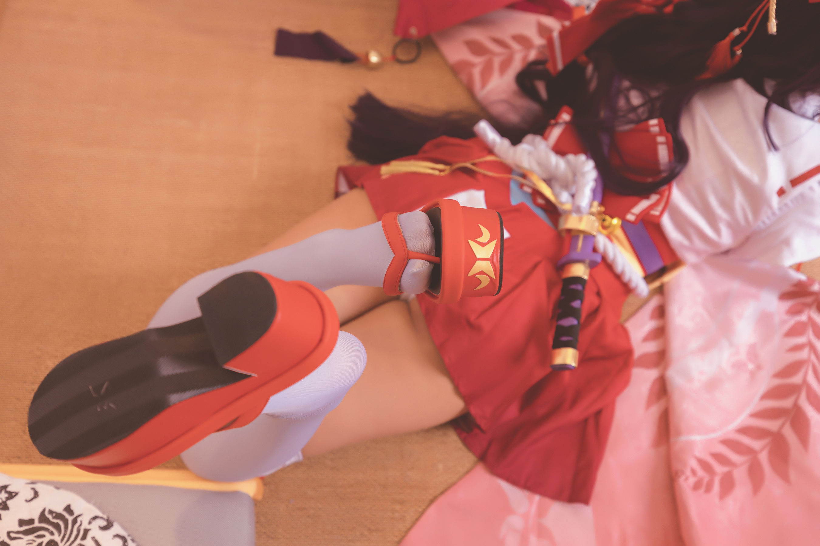 [Cosplay写真] 萝莉神楽坂真冬之刀ノ語