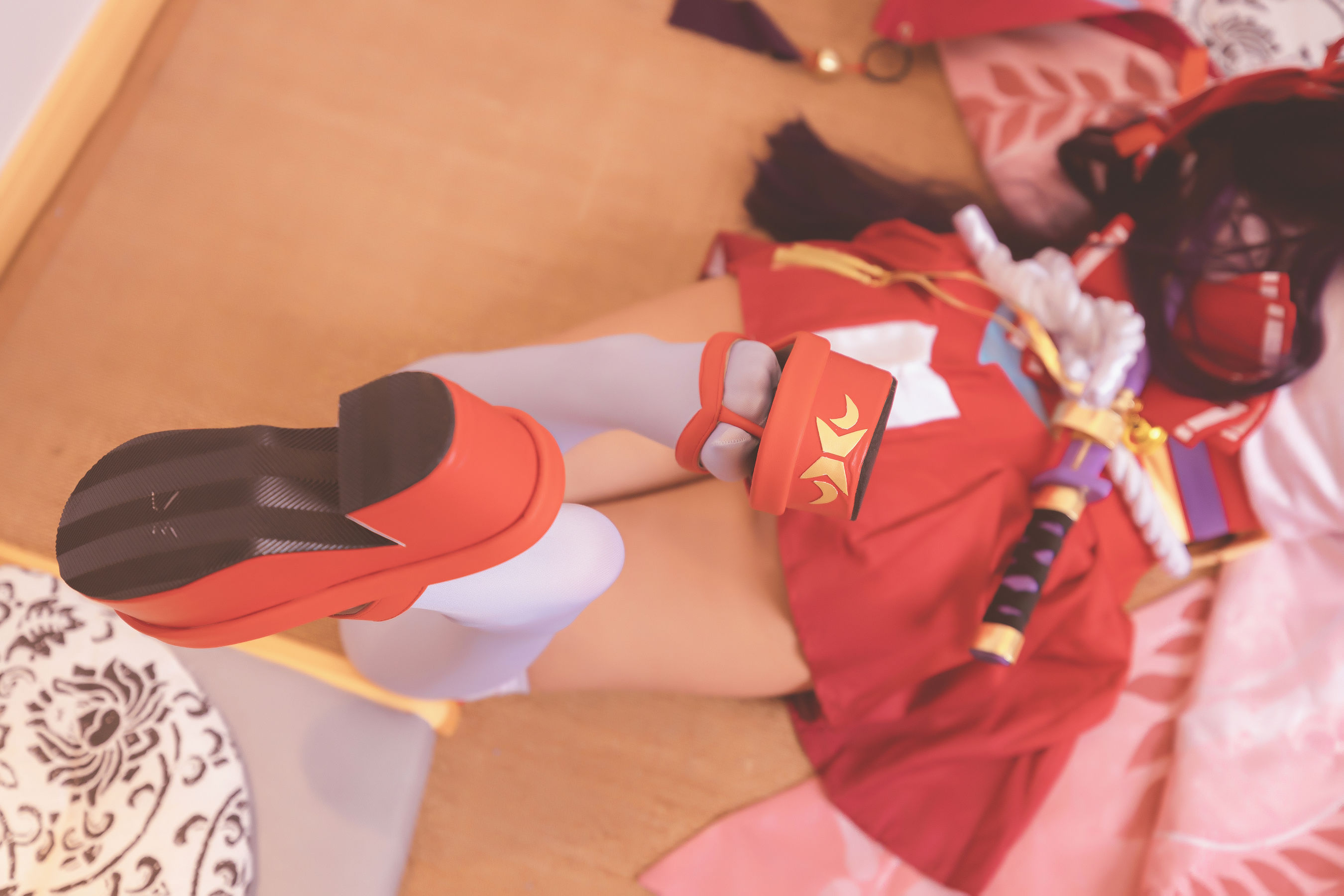 [Cosplay写真] 萝莉神楽坂真冬之刀ノ語