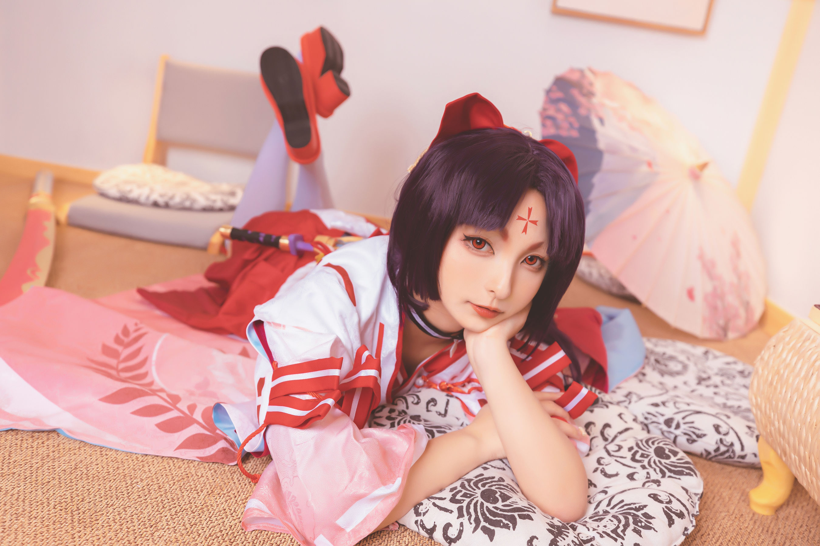 [Cosplay写真] 萝莉神楽坂真冬之刀ノ語