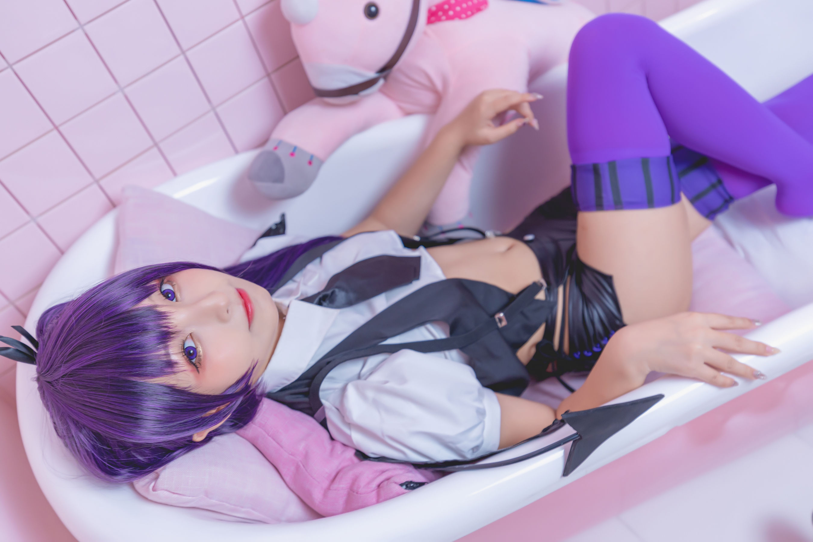 [Cosplay写真] 萝莉神楽坂真冬之色の香り