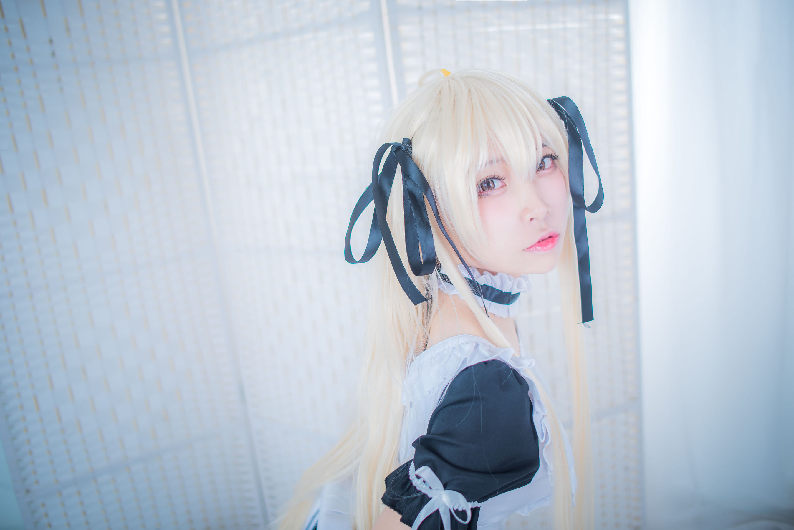 [Cosplay写真] 人气Coser二佐Nisa - 穹妹女仆