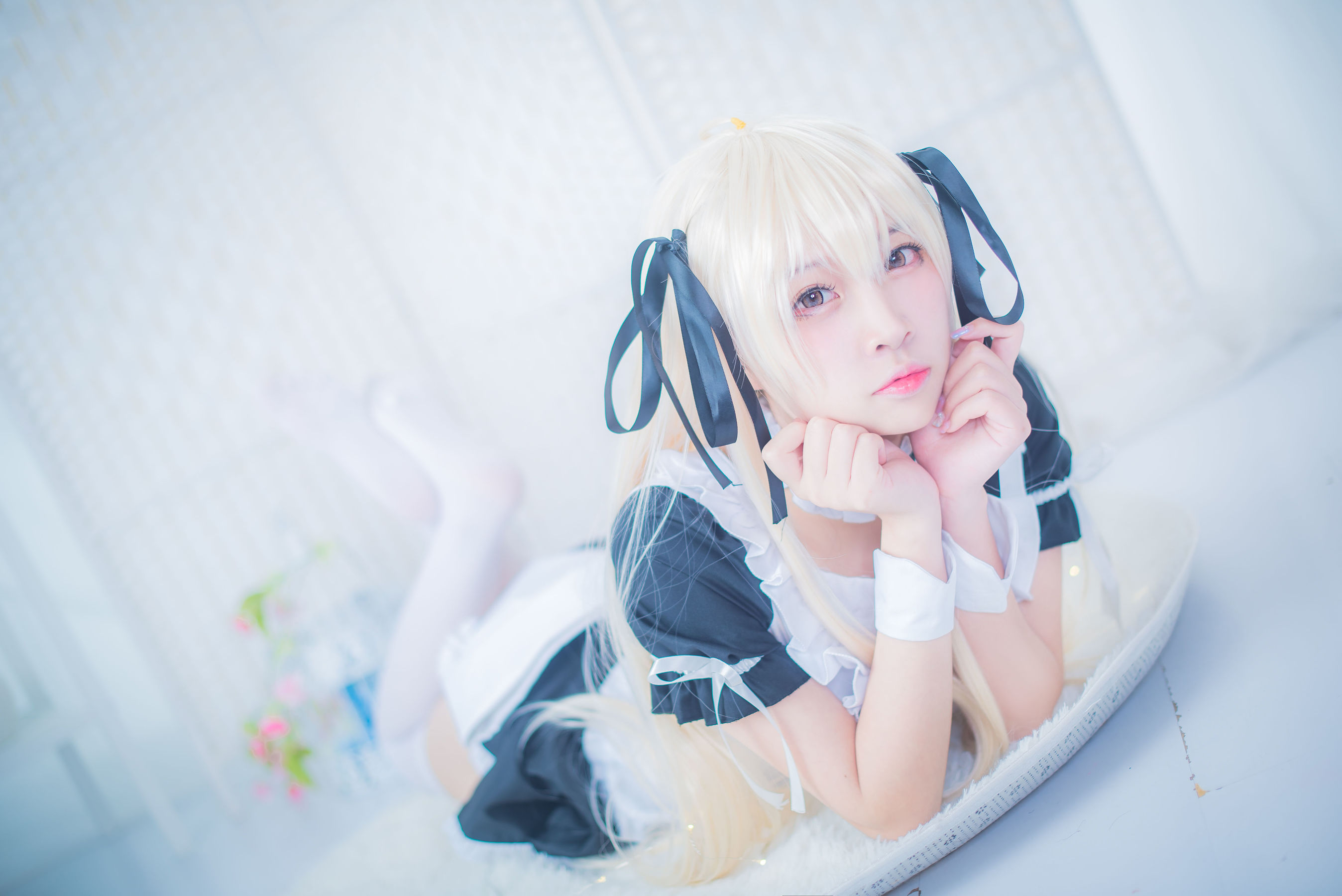 [Cosplay写真] 人气Coser二佐Nisa - 穹妹女仆