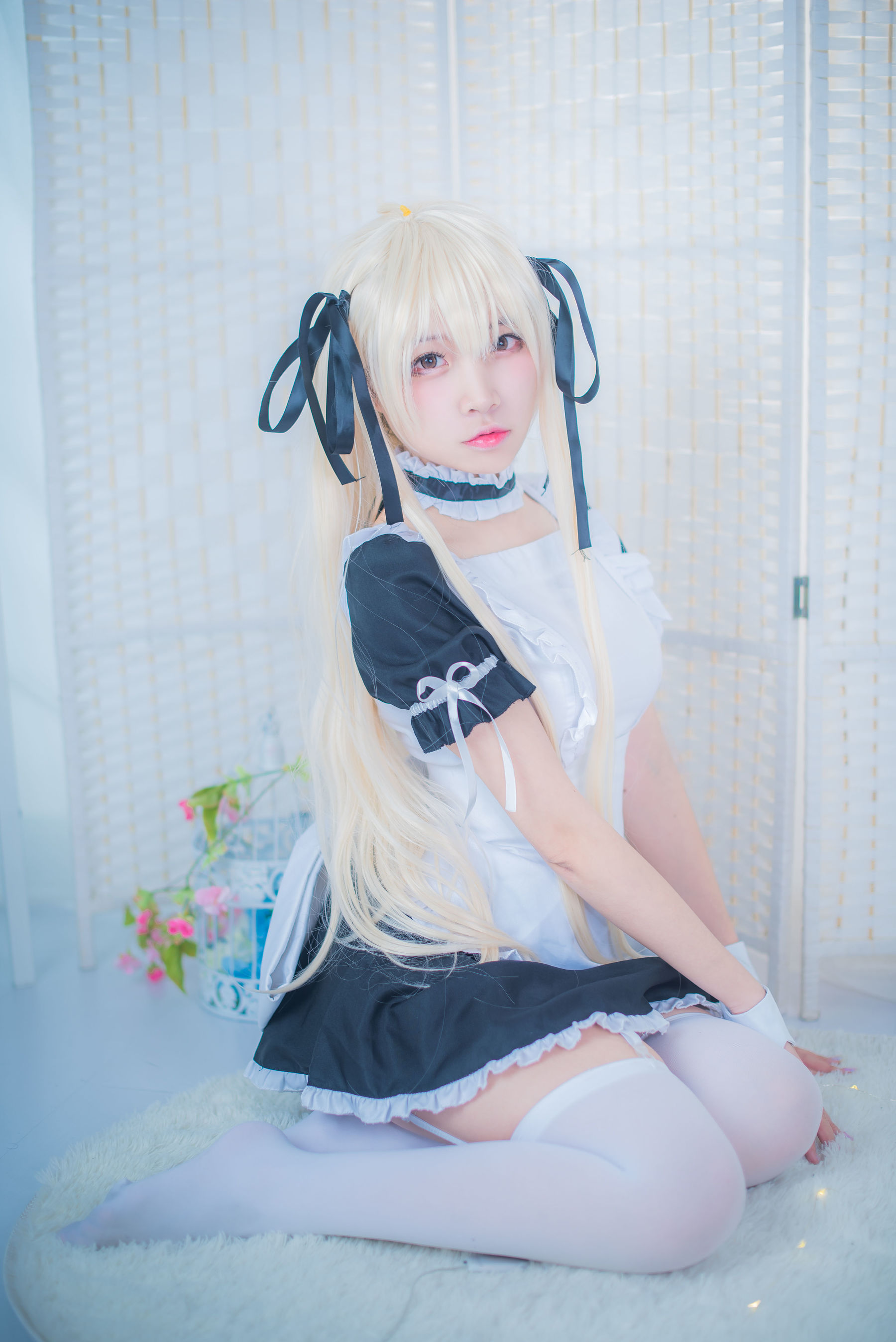 [Cosplay写真] 人气Coser二佐Nisa - 穹妹女仆