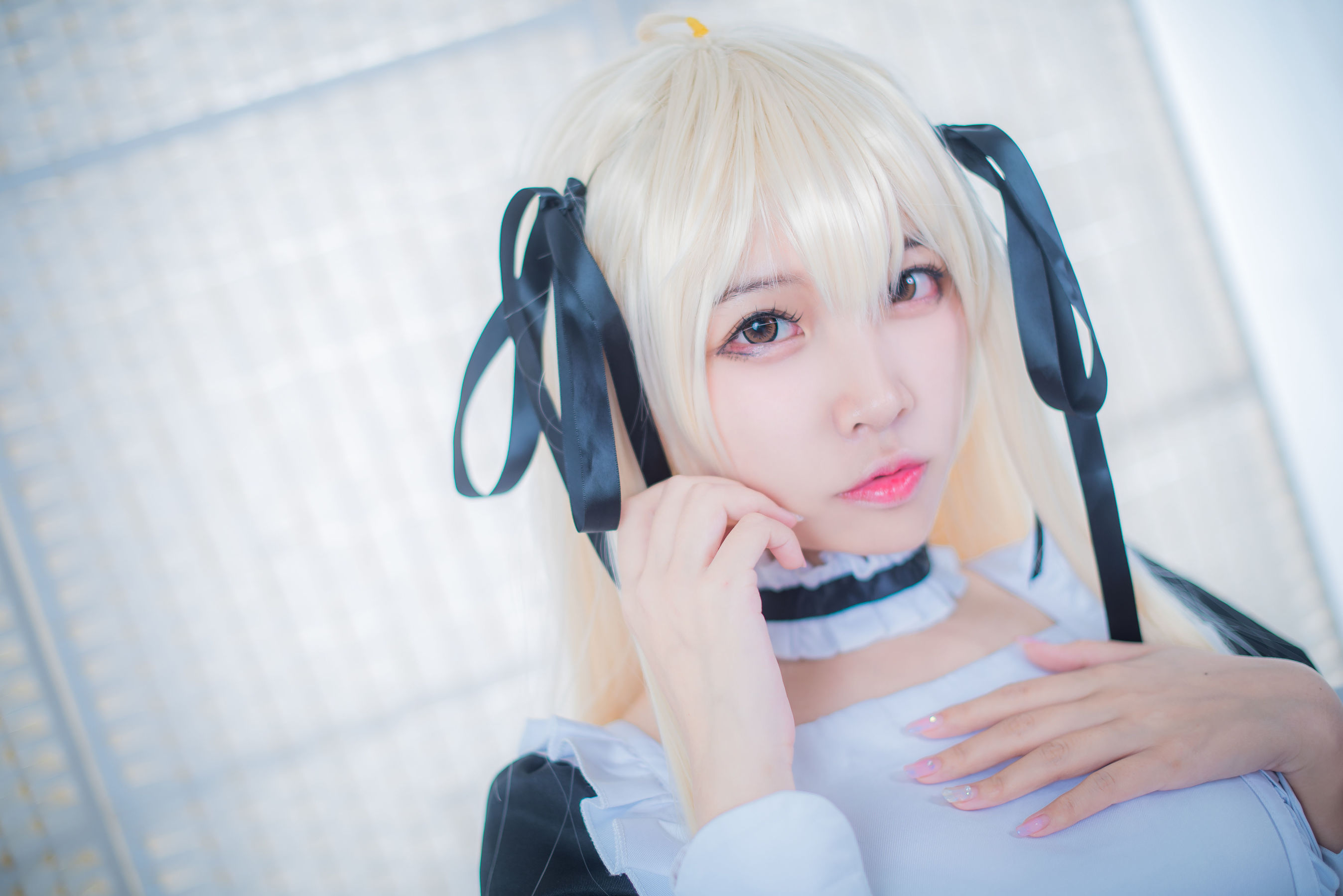 [Cosplay写真] 人气Coser二佐Nisa - 穹妹女仆