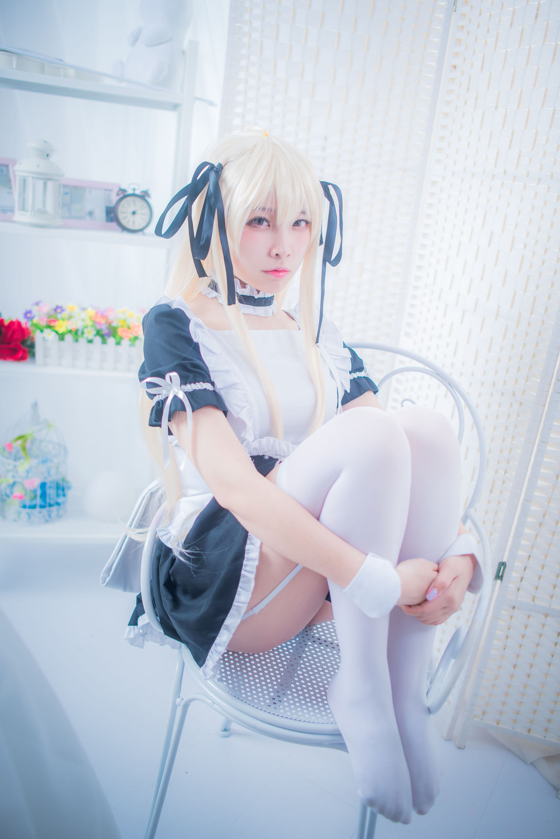 [Cosplay写真] 人气Coser二佐Nisa - 穹妹女仆