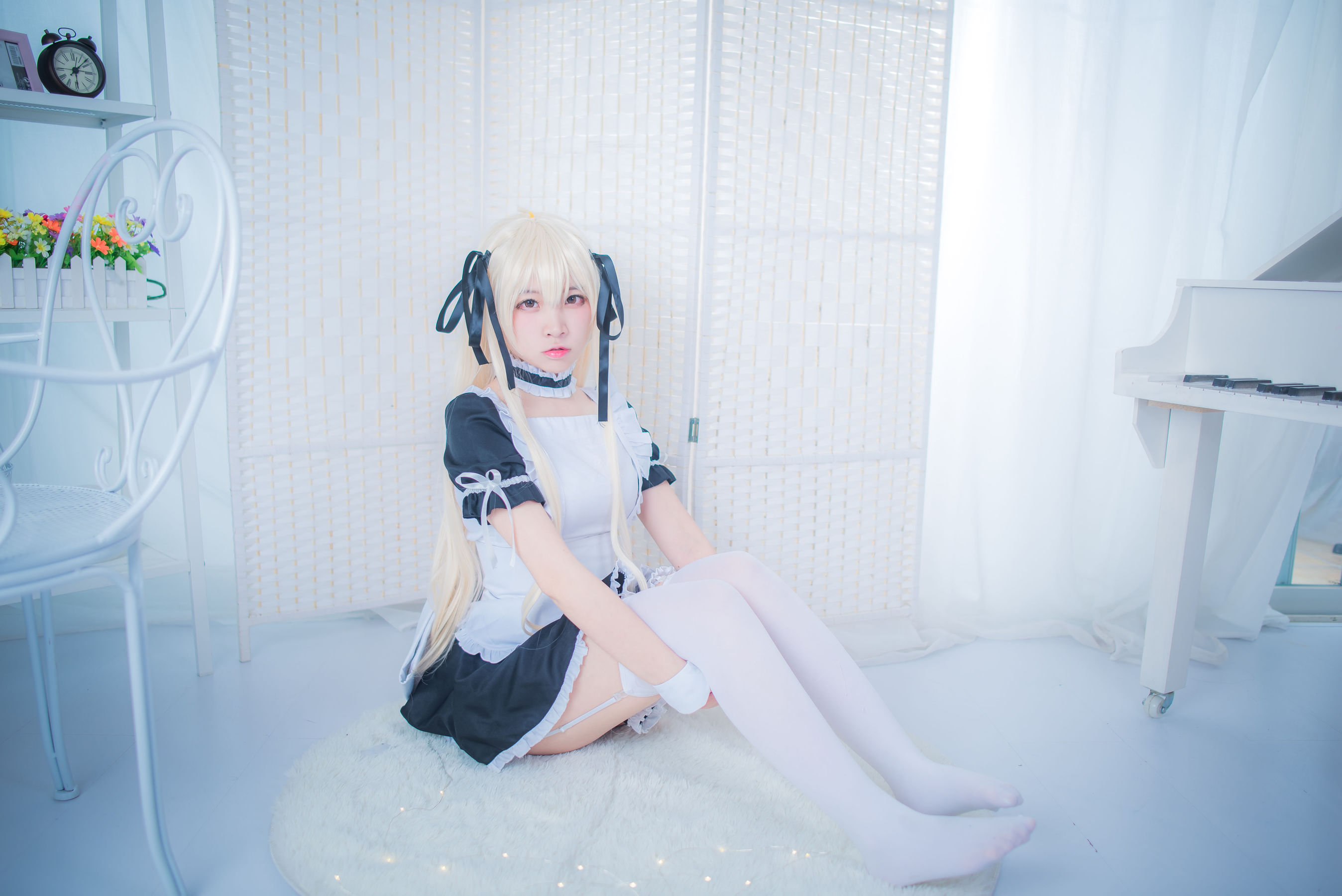 [Cosplay写真] 人气Coser二佐Nisa - 穹妹女仆