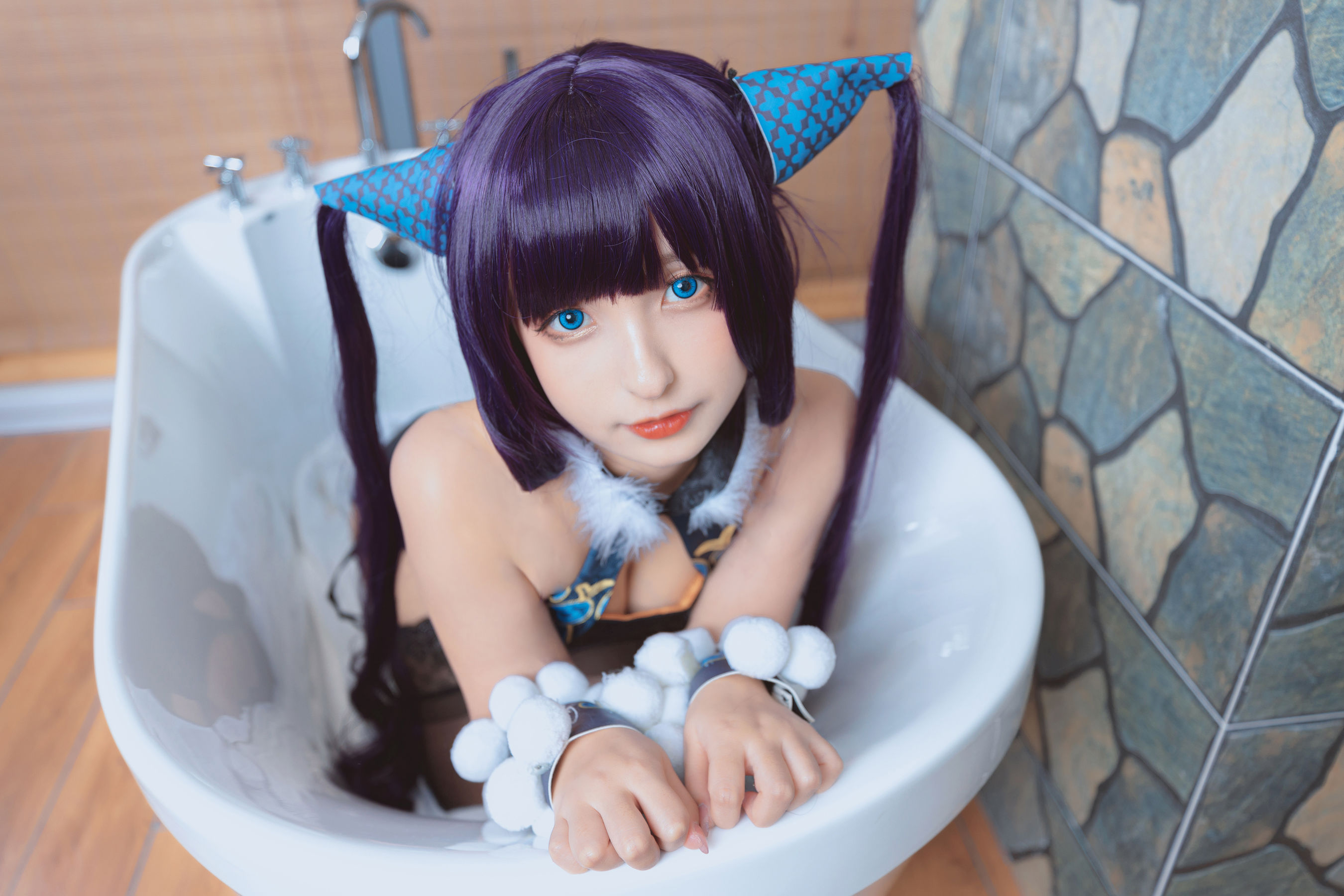 [Cosplay写真] 萝莉神楽坂真冬之極楽の氷