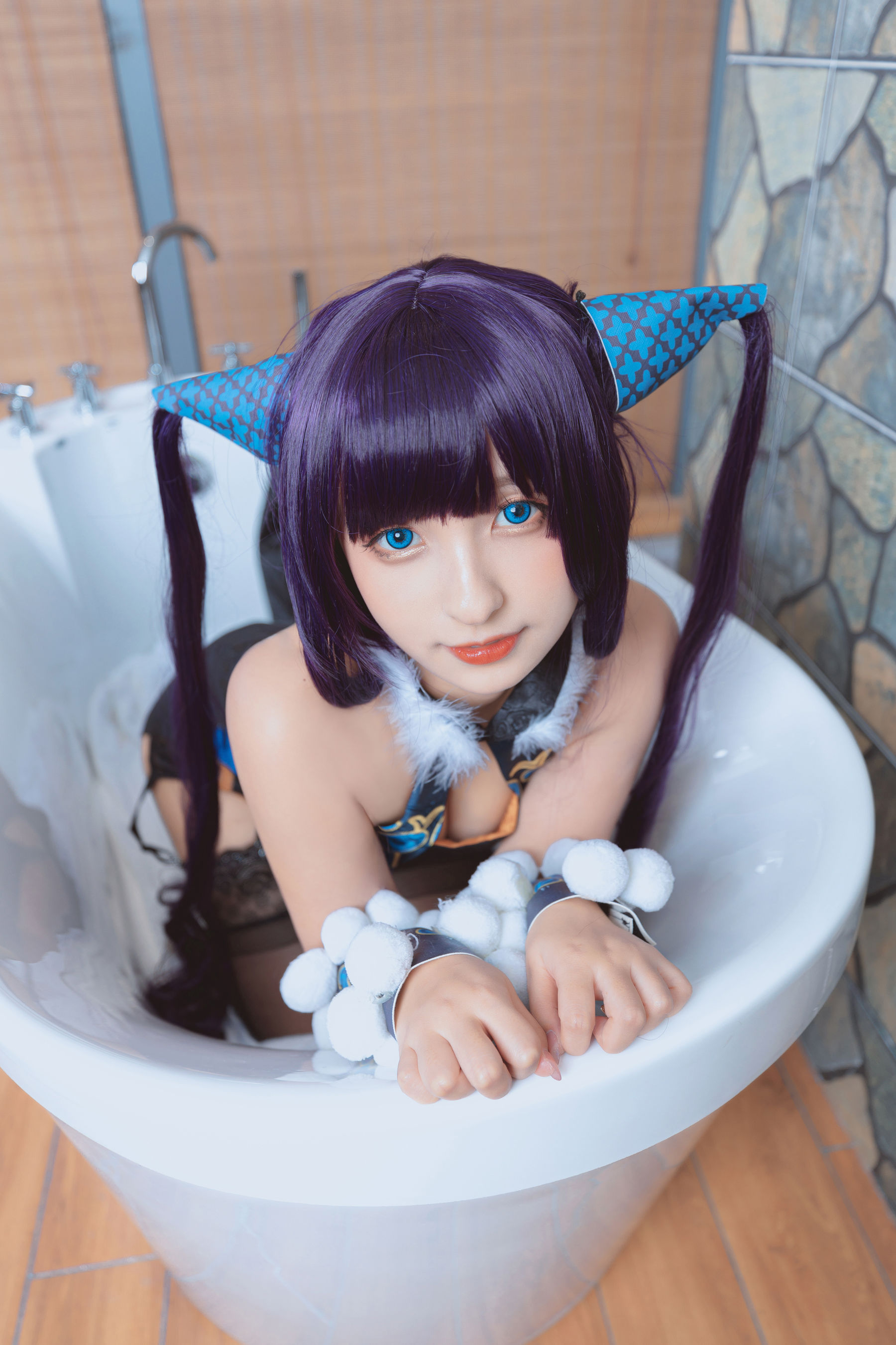 [Cosplay写真] 萝莉神楽坂真冬之極楽の氷