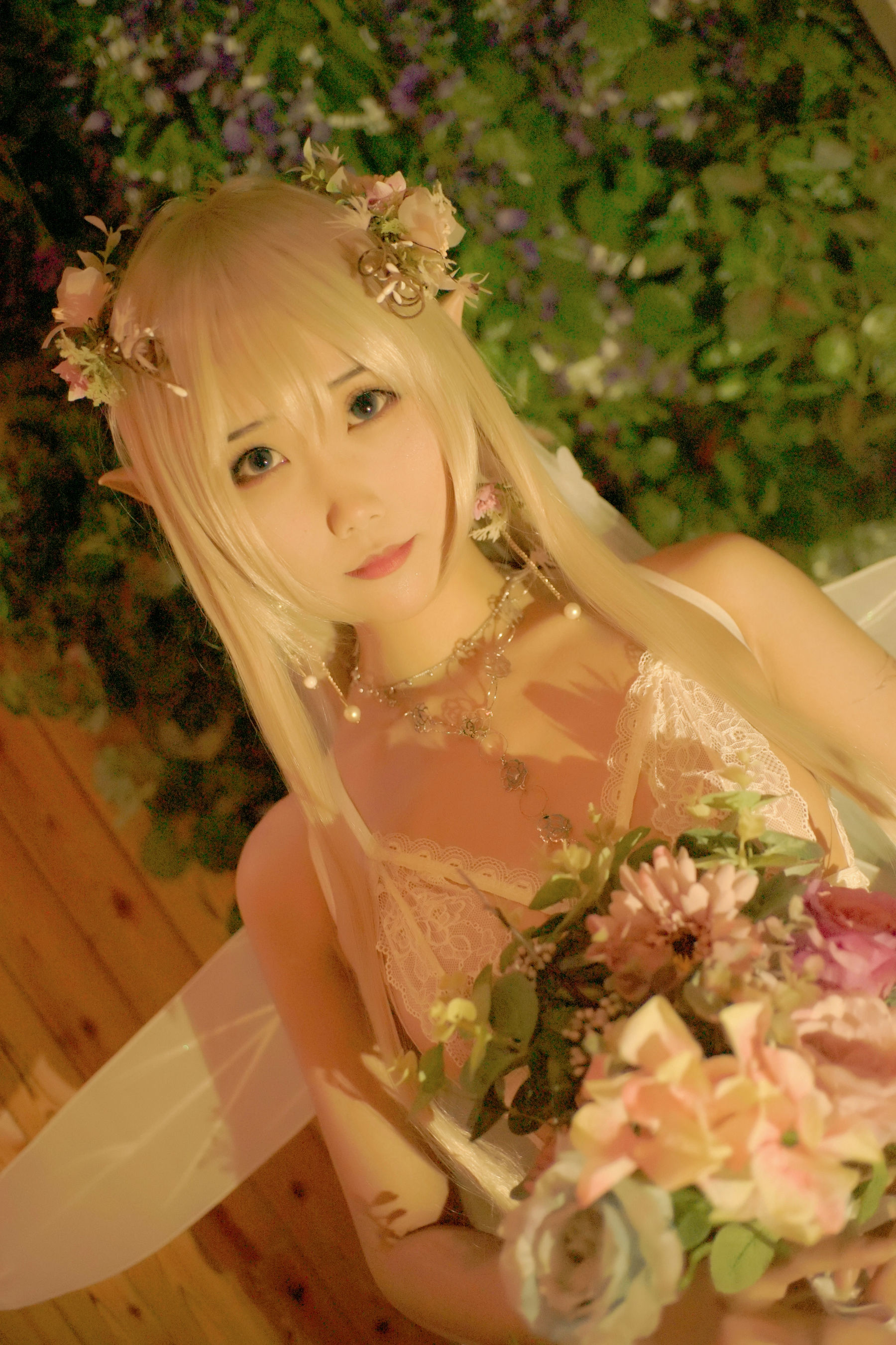 [Cosplay写真] 动漫博主曉美媽 - 森之妖精