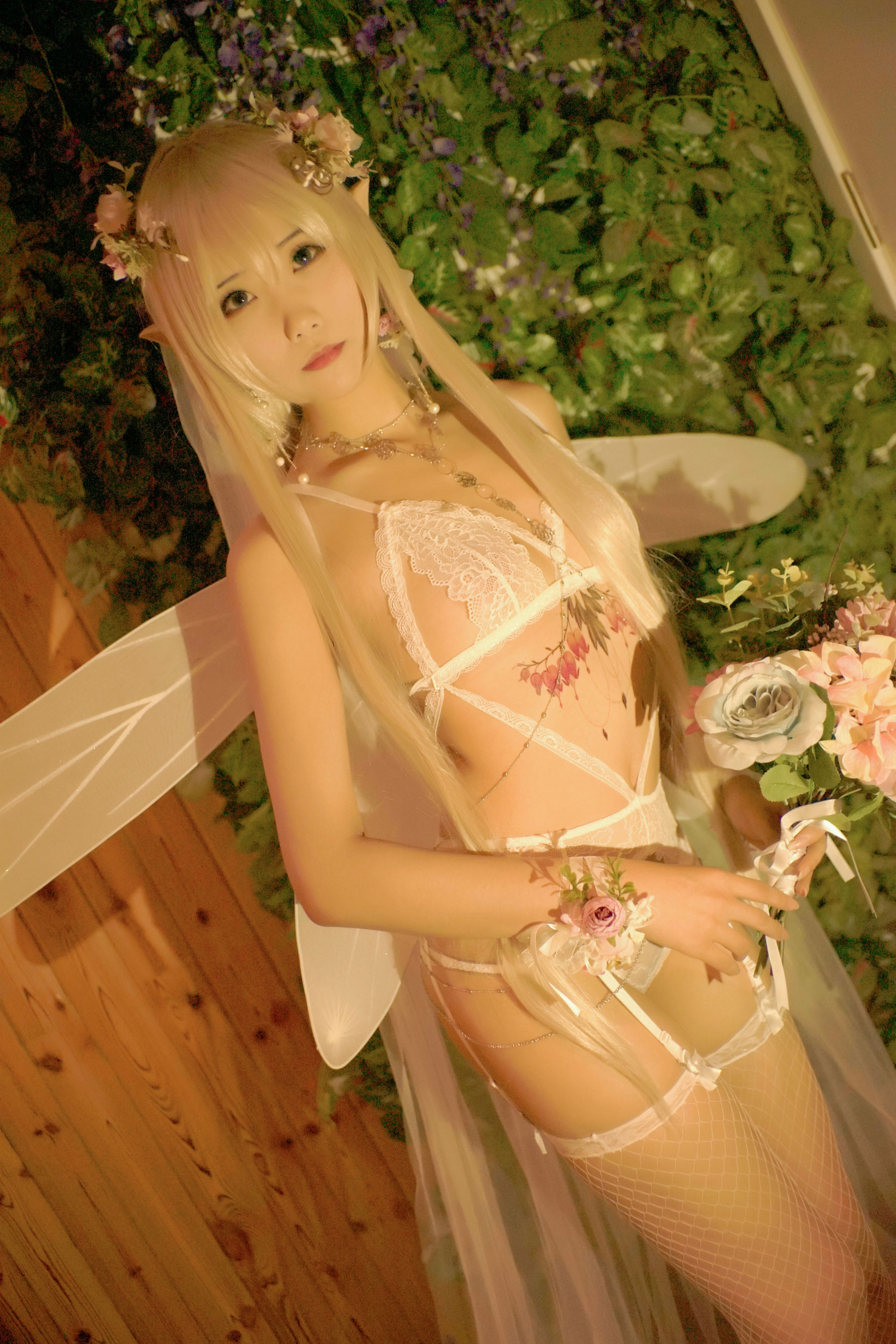 [Cosplay写真] 动漫博主曉美媽 - 森之妖精