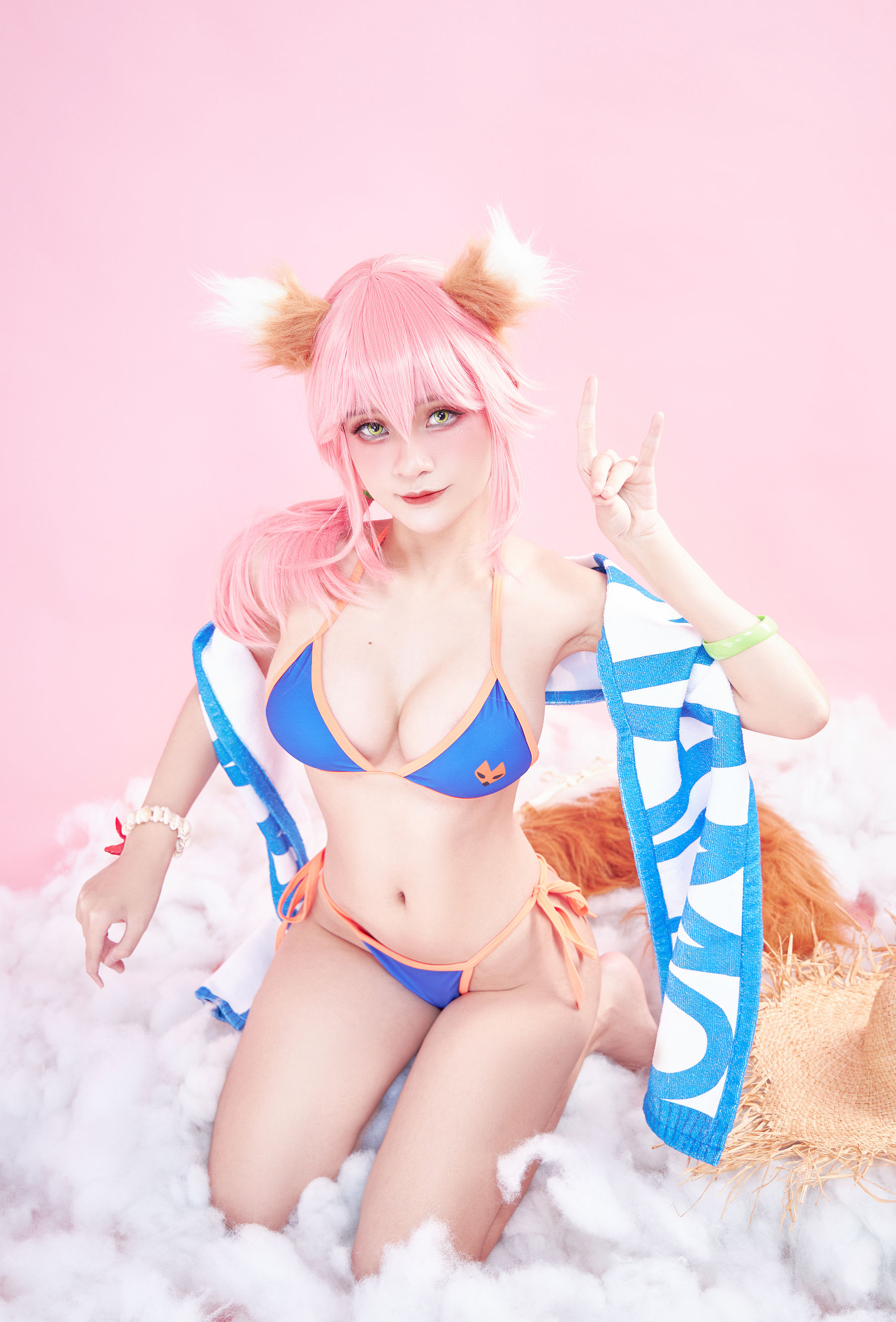 [Cosplay写真] Azami福利 - Tamamo Lancer