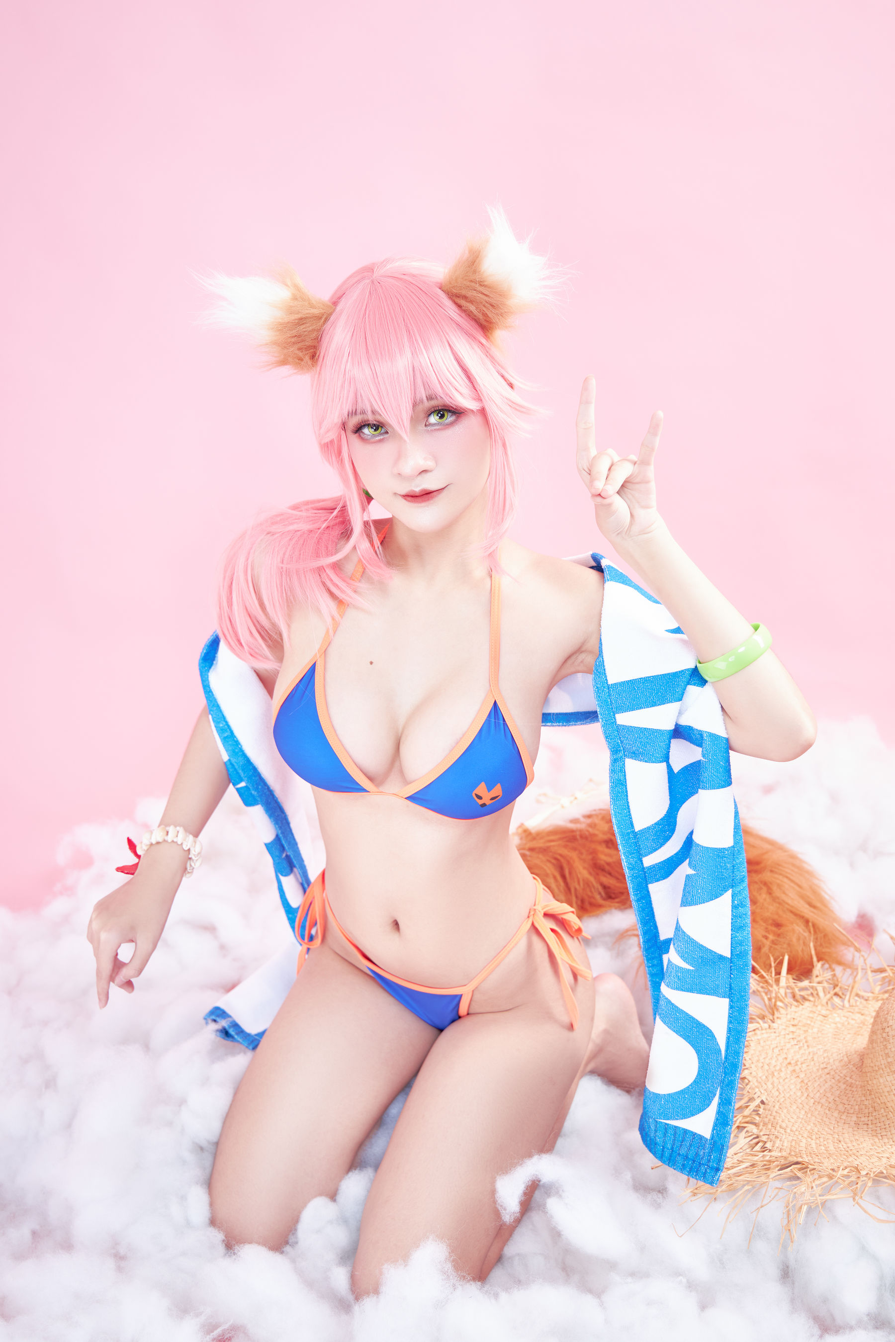 [Cosplay写真] Azami福利 - Tamamo Lancer