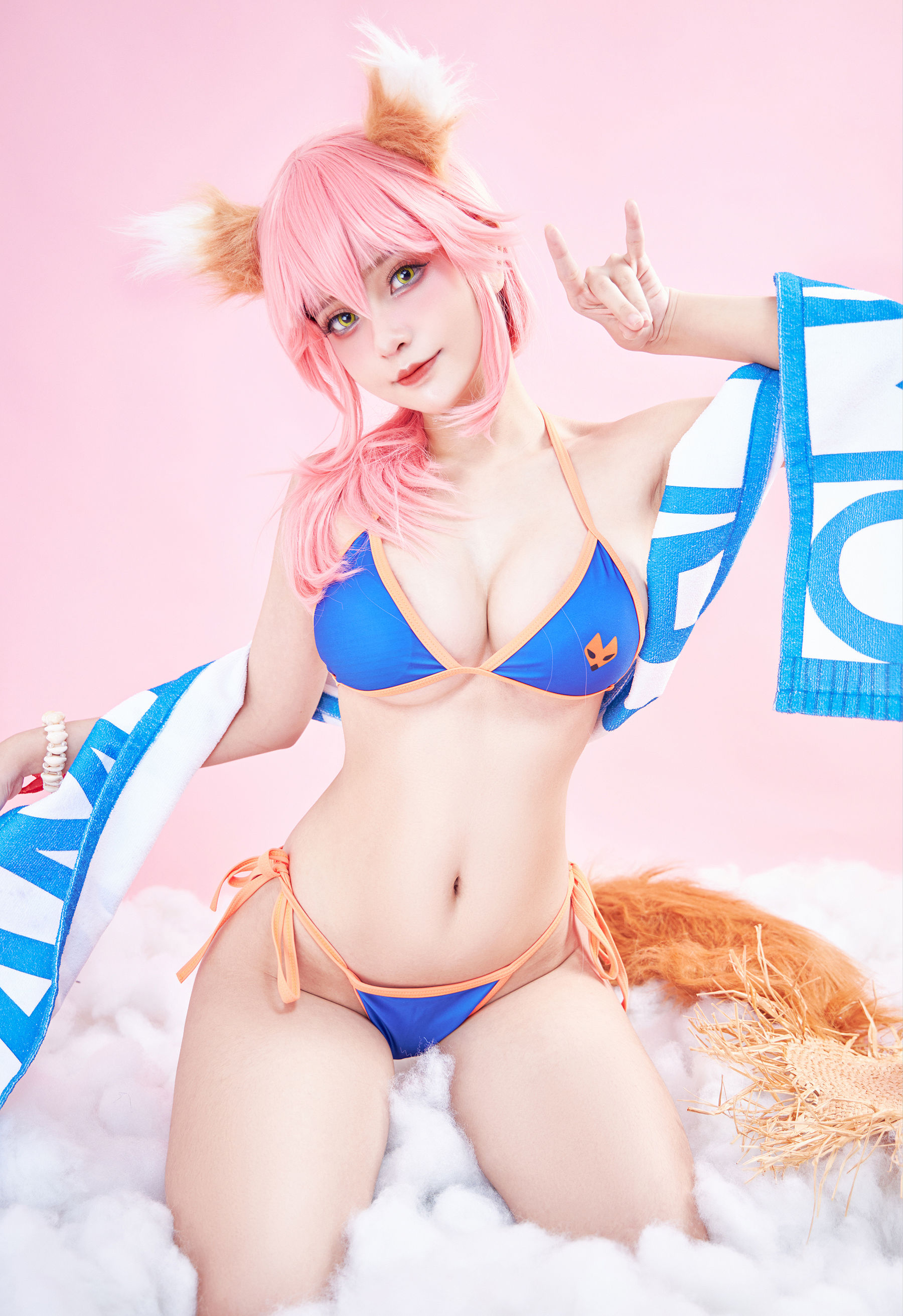 [Cosplay写真] Azami福利 - Tamamo Lancer