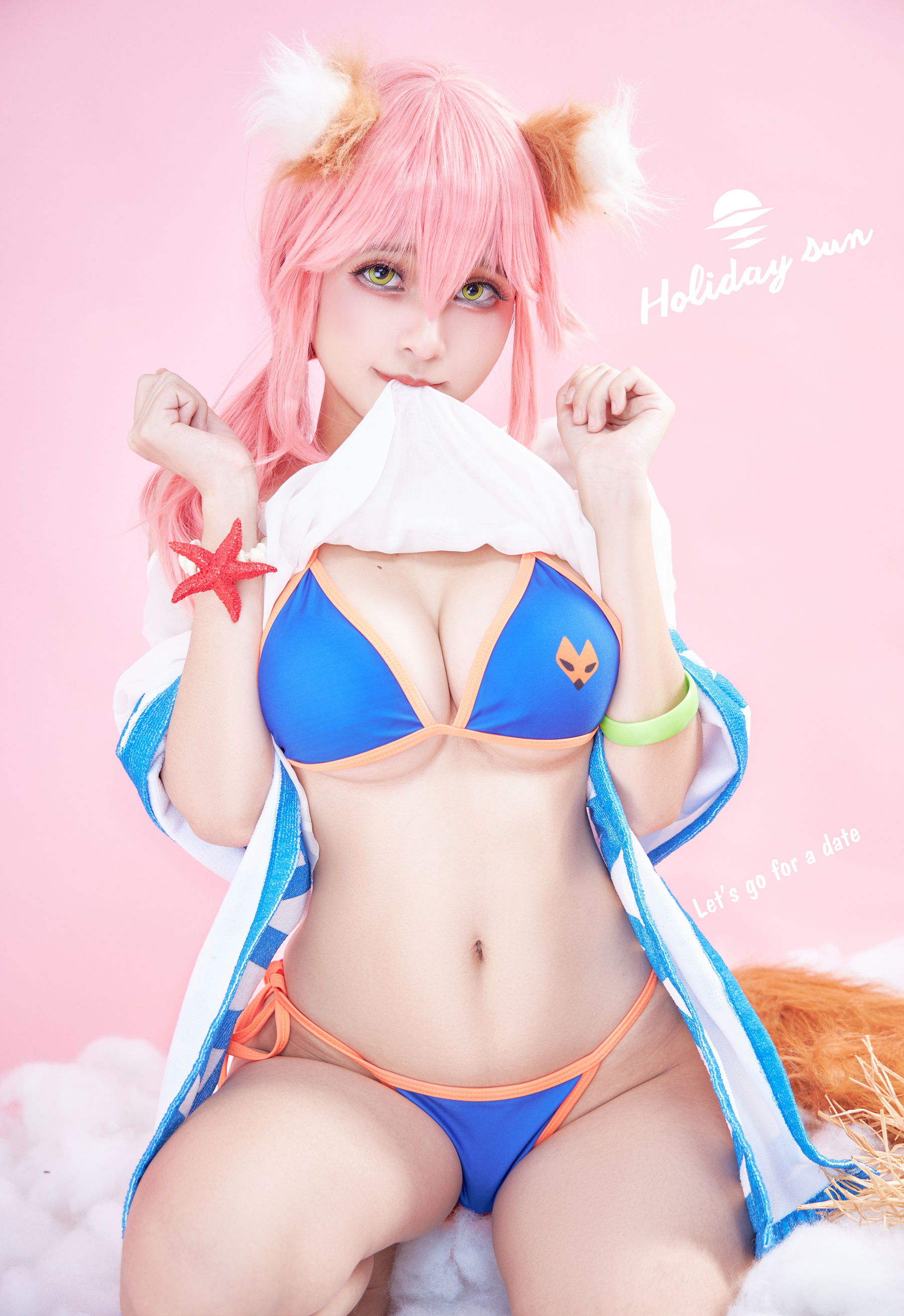 [Cosplay写真] Azami福利 - Tamamo Lancer