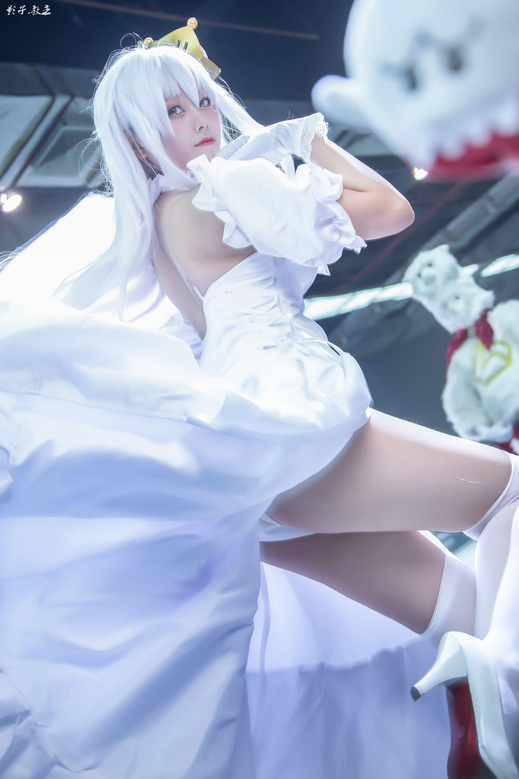 [Cosplay写真] 萌系小姐姐蜜汁猫裘 - 幽灵姬
