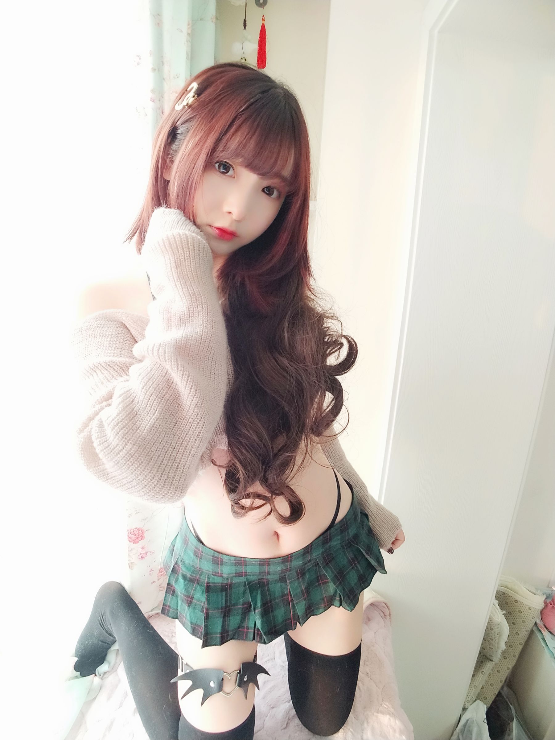 [Cosplay写真] 二次元美女古川kagura - 性感毛衣