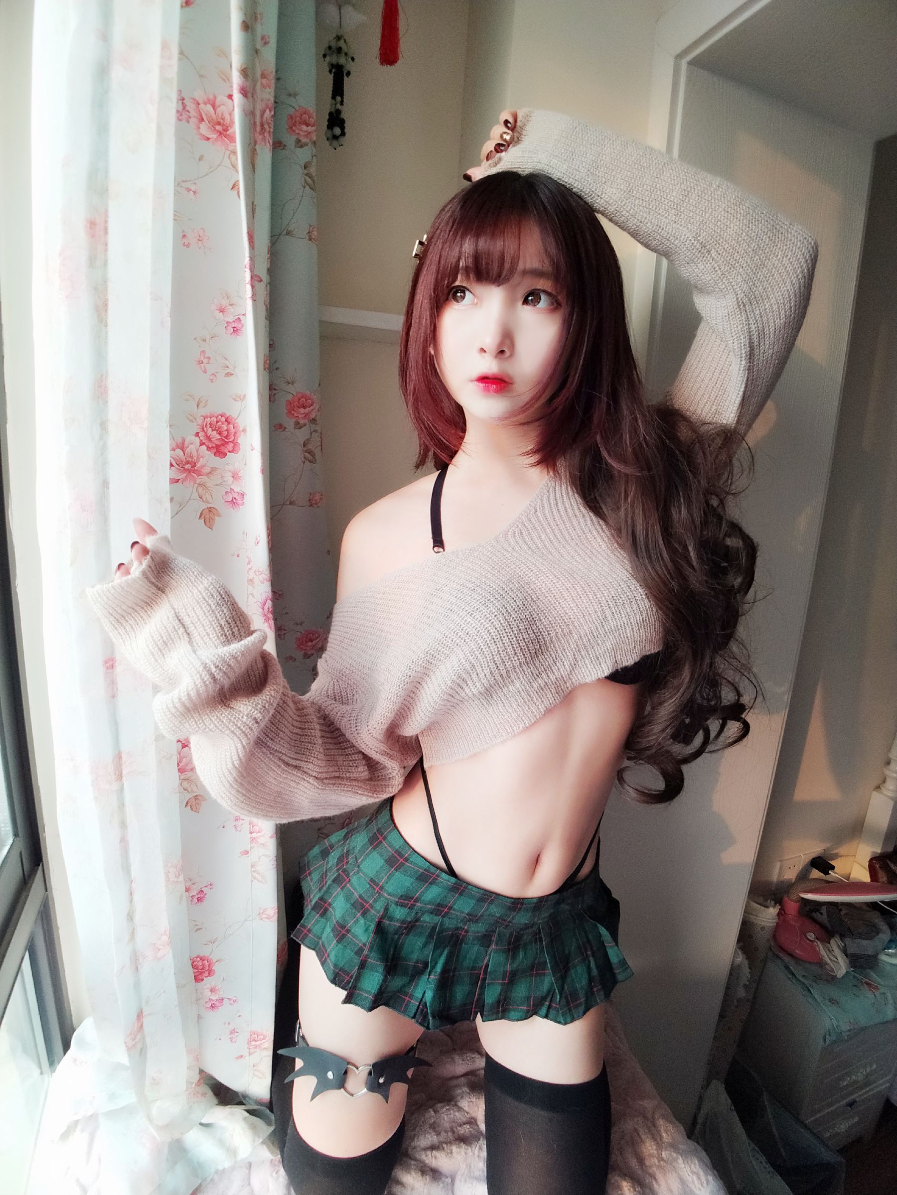[Cosplay写真] 二次元美女古川kagura - 性感毛衣
