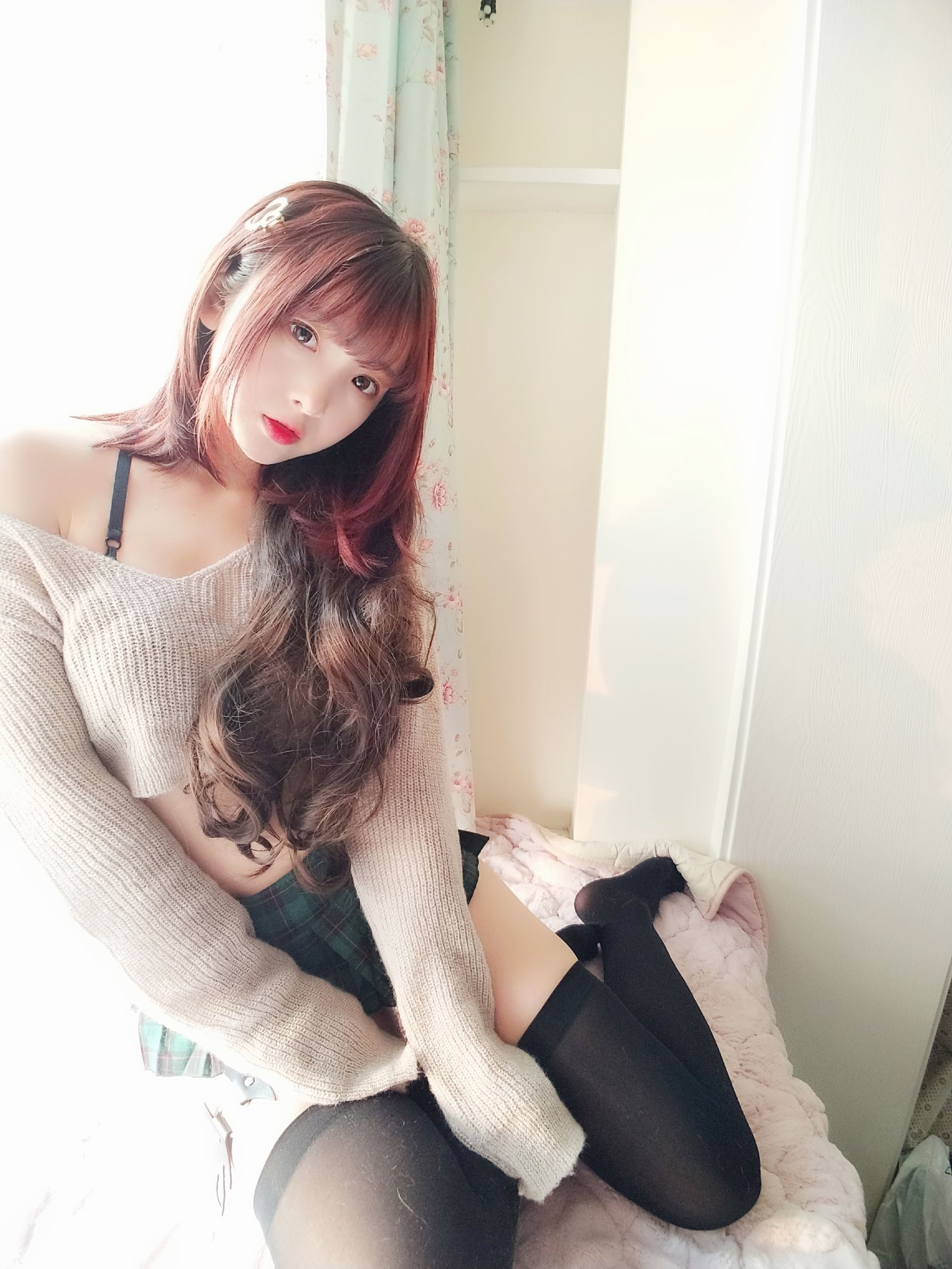 [Cosplay写真] 二次元美女古川kagura - 性感毛衣
