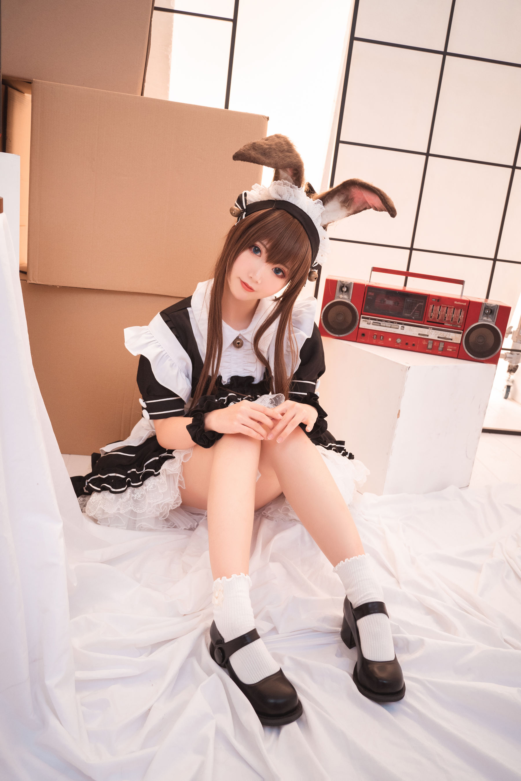 [Cosplay写真] 可爱人气Coser面饼仙儿 - 阿米驴女仆