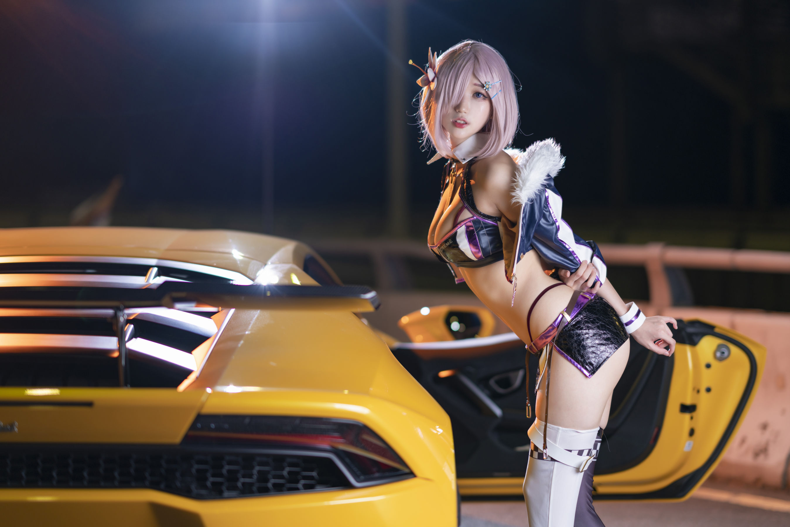 [Cosplay写真] 周叽是可爱兔兔 - 玛修赛车