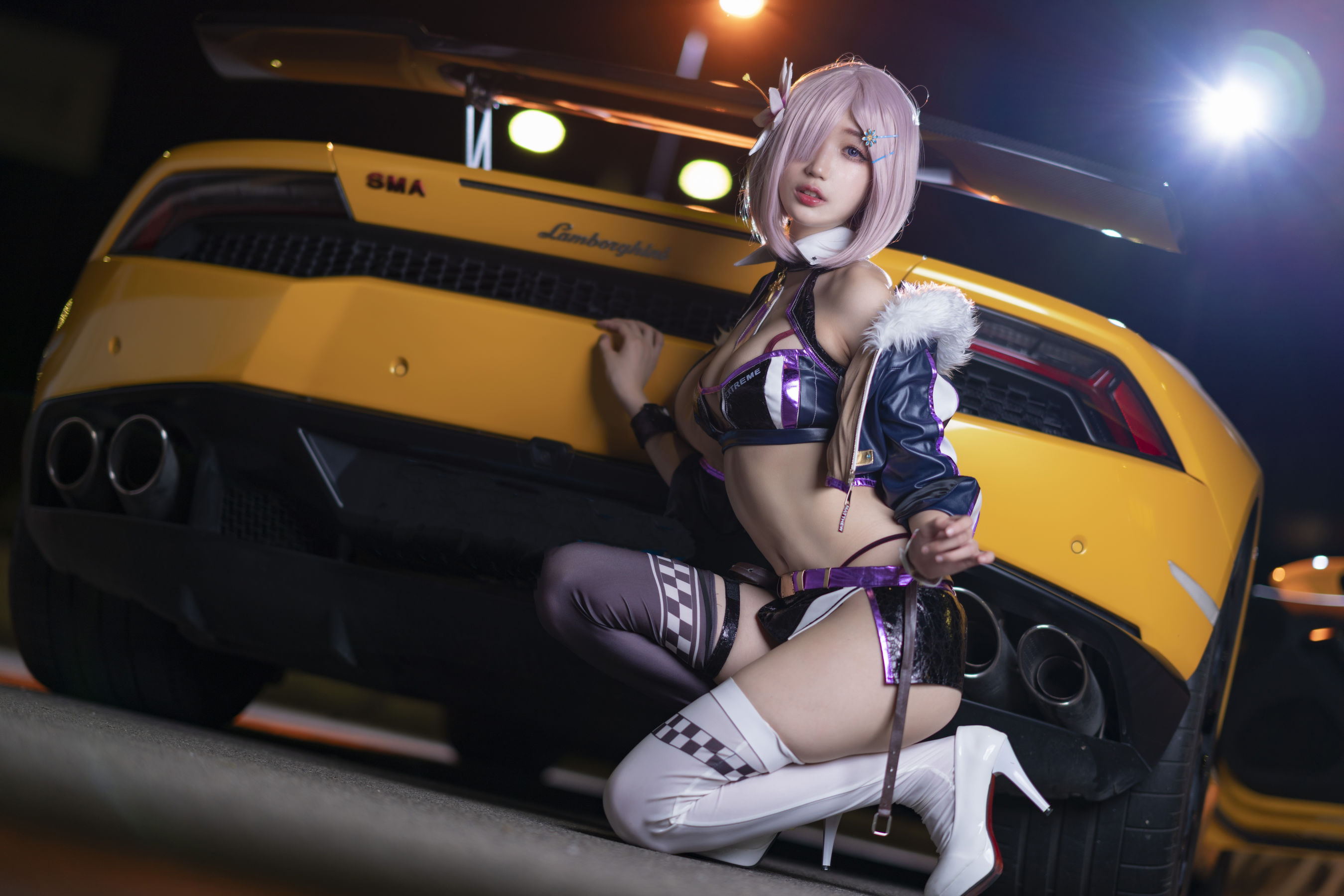 [Cosplay写真] 周叽是可爱兔兔 - 玛修赛车