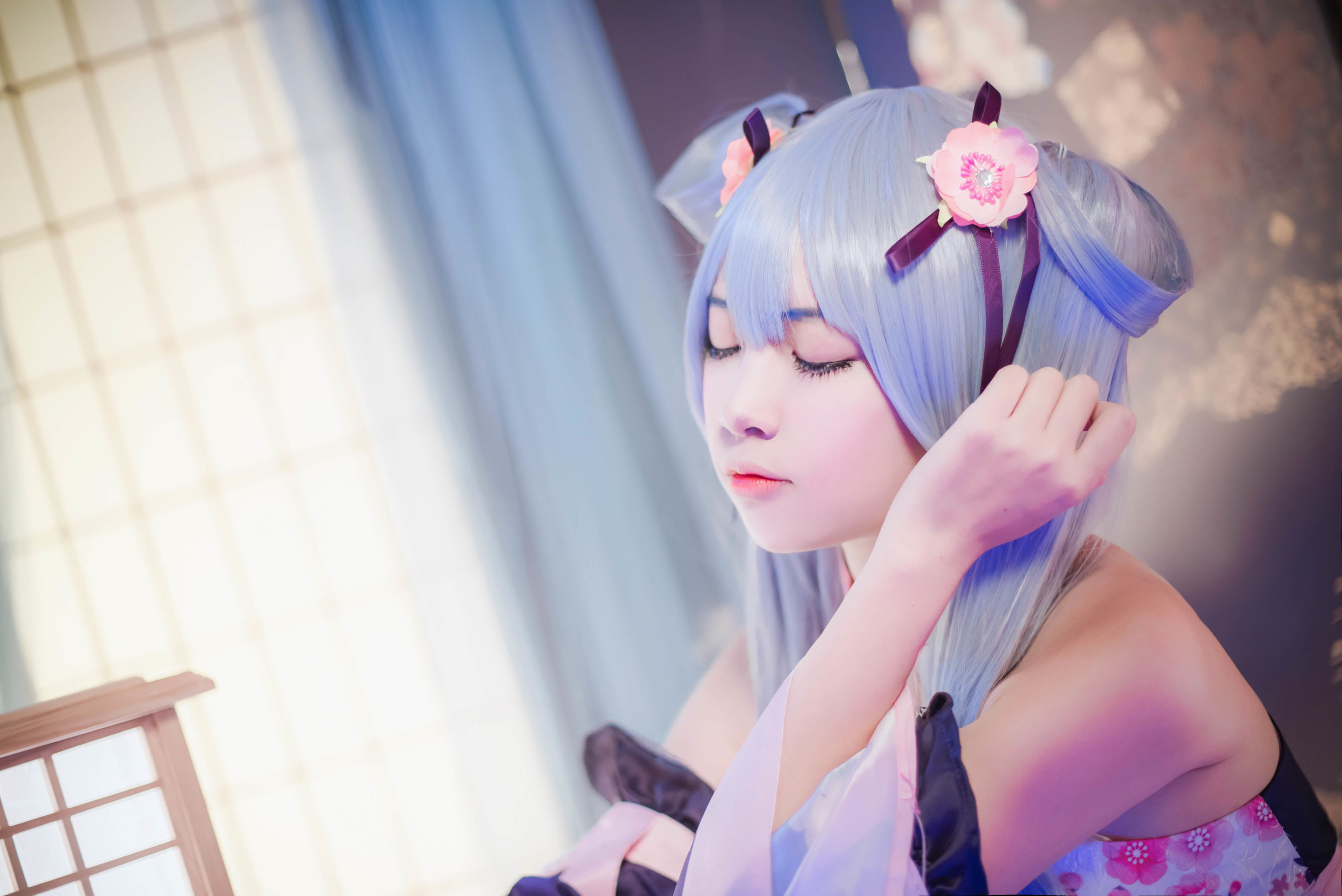 [Cosplay写真] 人气Coser二佐Nisa - 双马尾