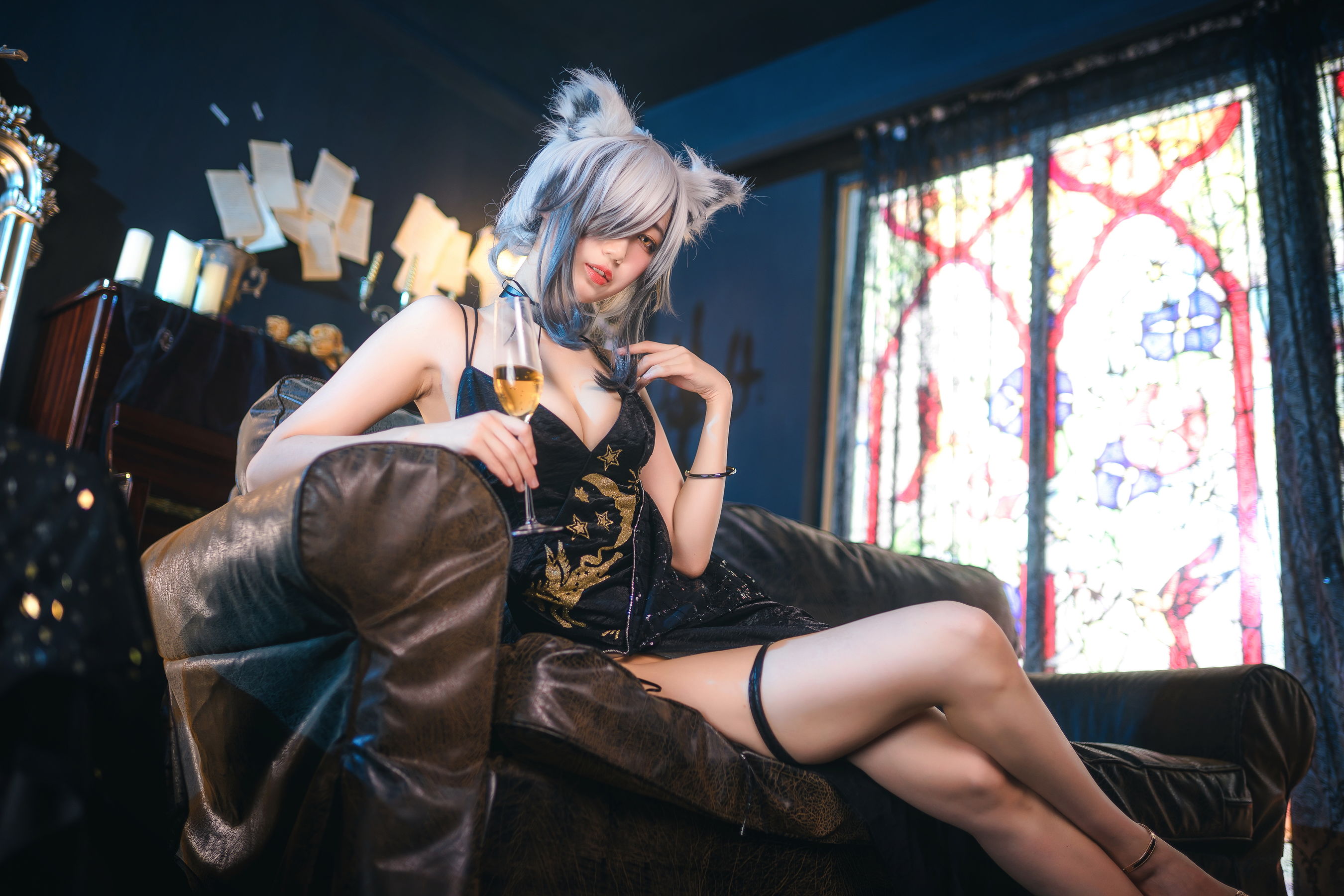 [Cosplay写真] 周叽是可爱兔兔 - 礼服