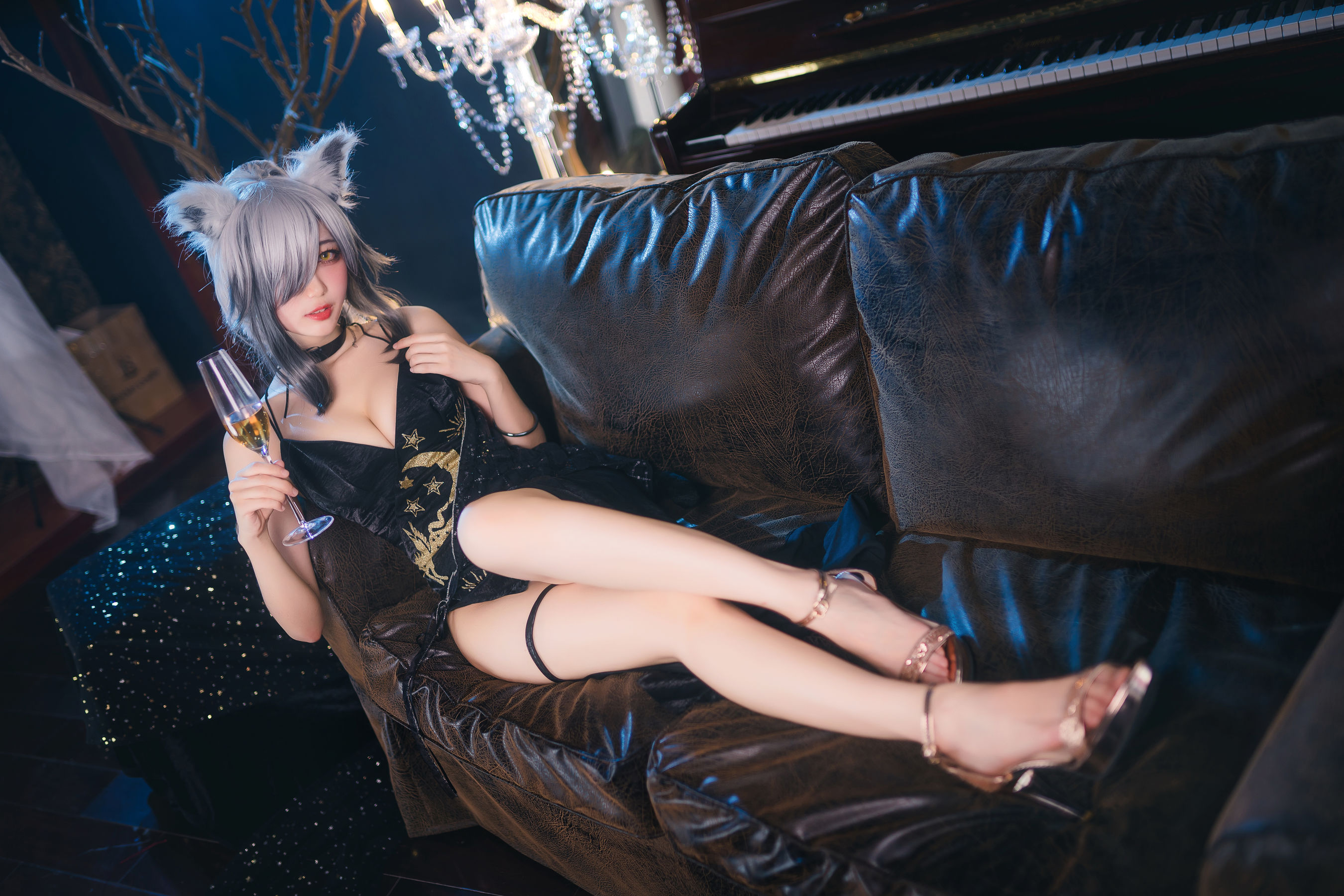 [Cosplay写真] 周叽是可爱兔兔 - 礼服