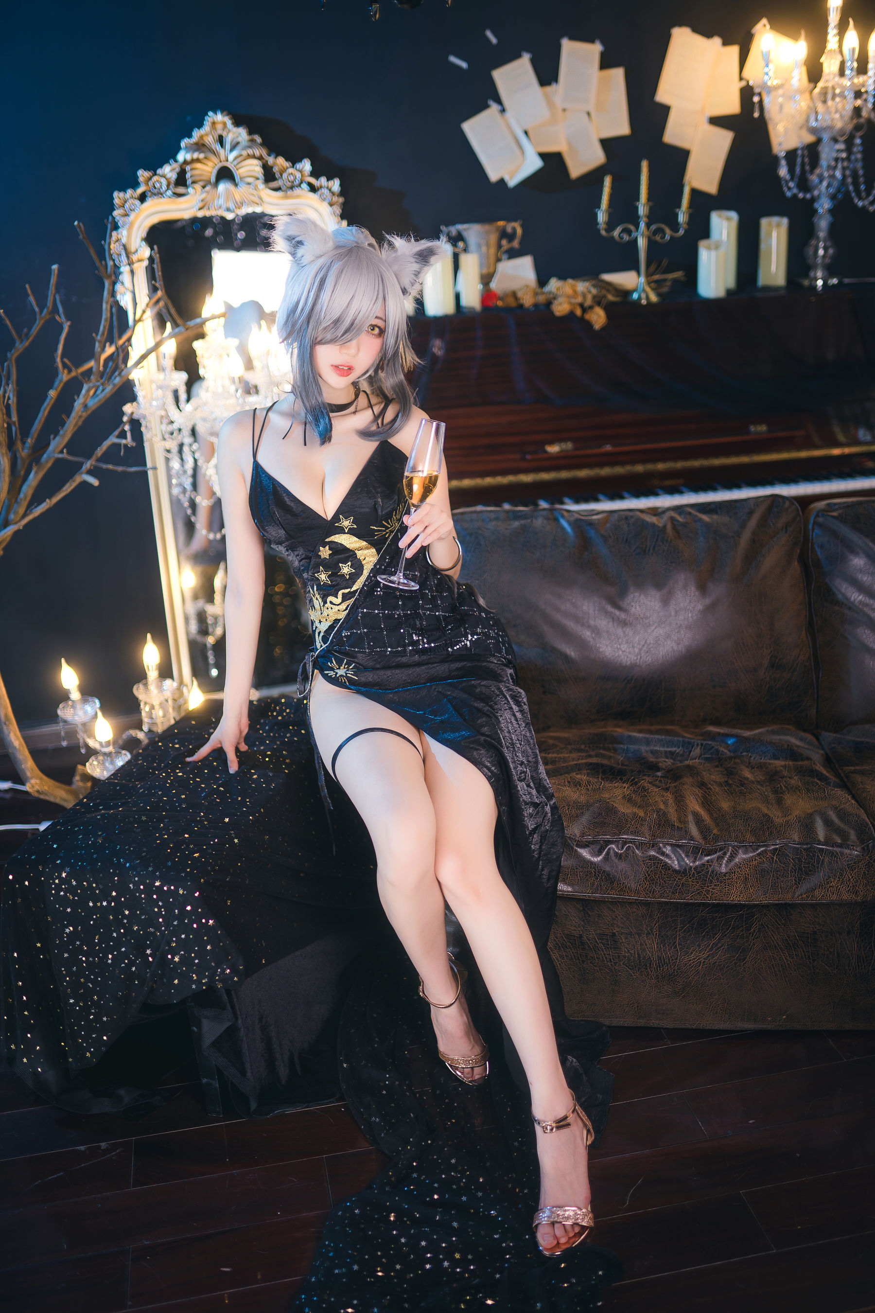 [Cosplay写真] 周叽是可爱兔兔 - 礼服