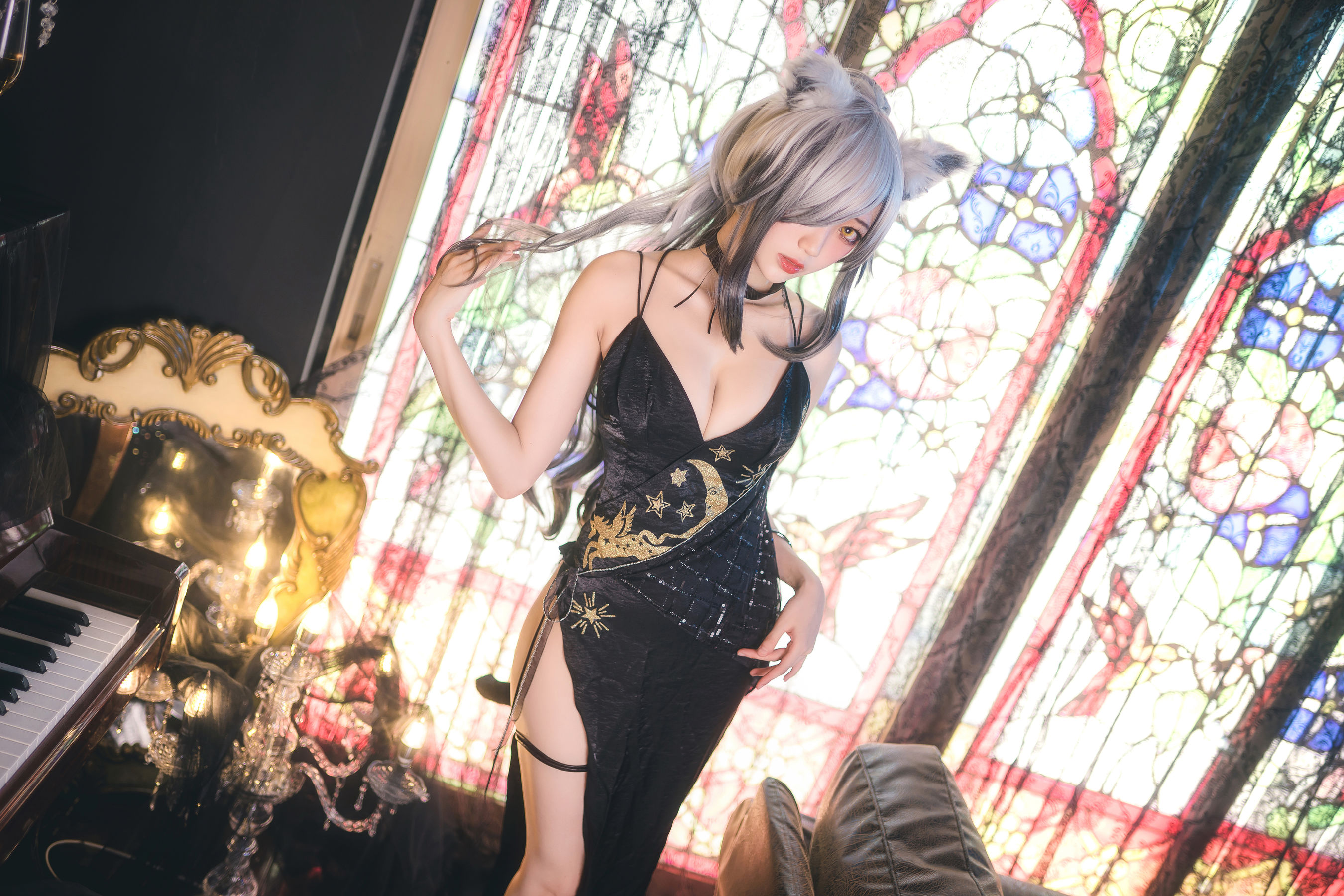 [Cosplay写真] 周叽是可爱兔兔 - 礼服