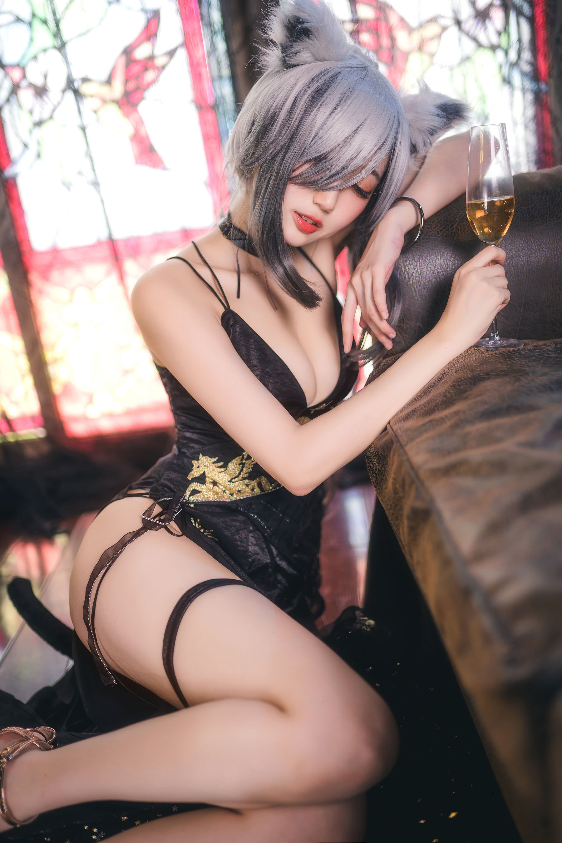 [Cosplay写真] 周叽是可爱兔兔 - 礼服