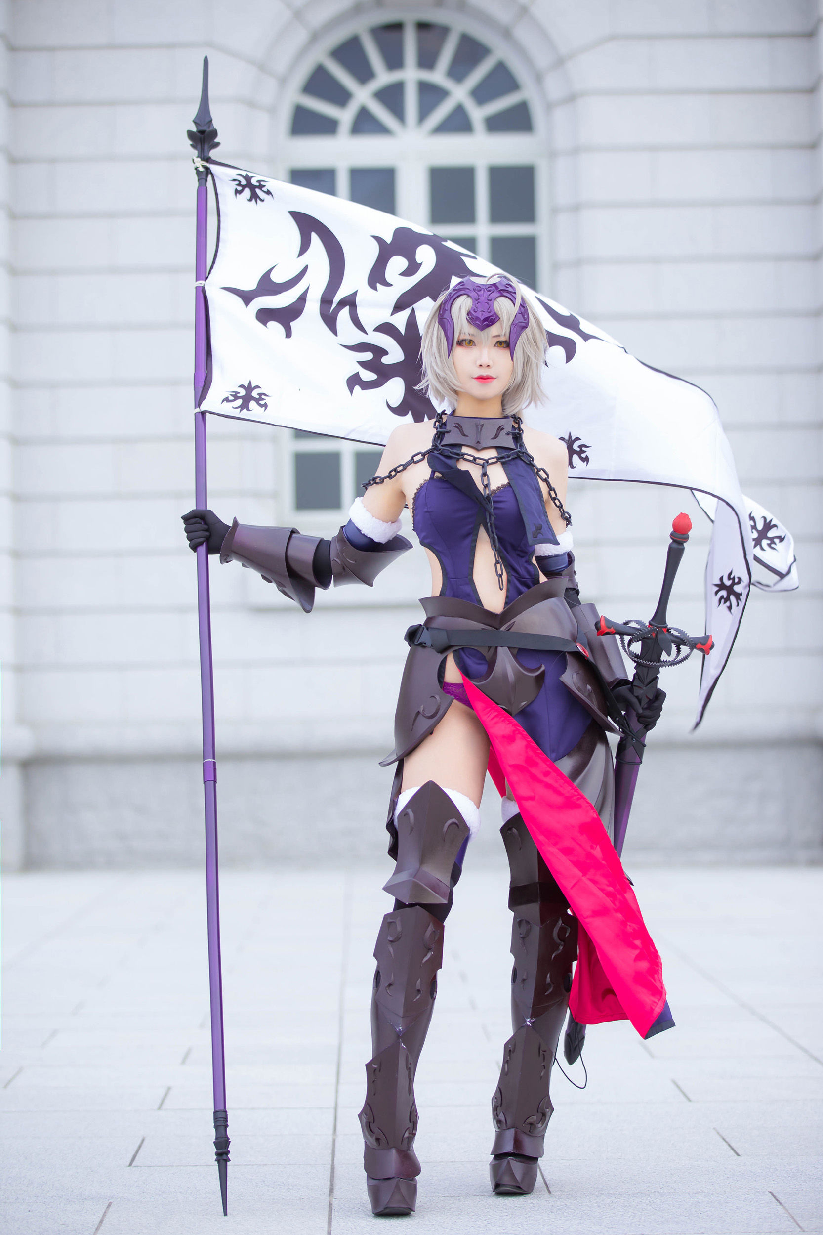 [Cosplay写真] Coser萱-KaYa - 黑贞 黑呆毛