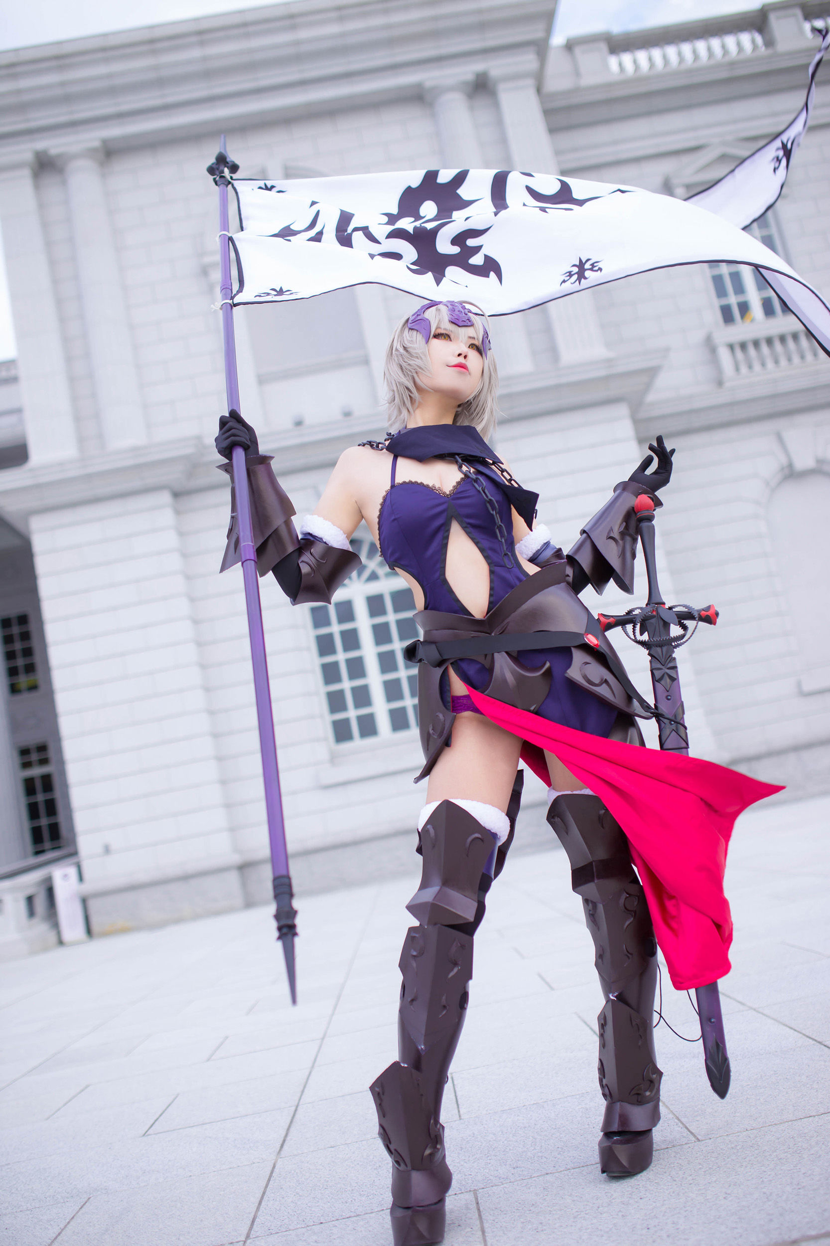[Cosplay写真] Coser萱-KaYa - 黑贞 黑呆毛