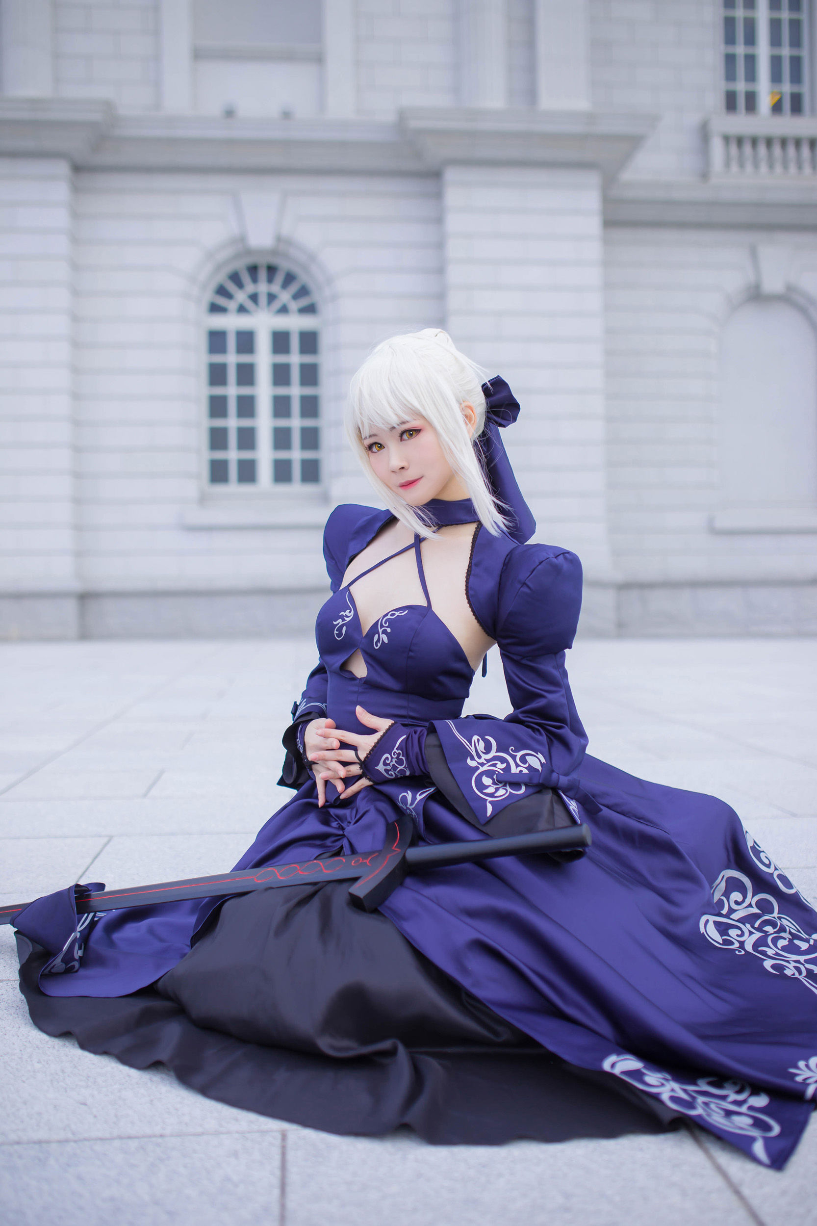 [Cosplay写真] Coser萱-KaYa - 黑贞 黑呆毛