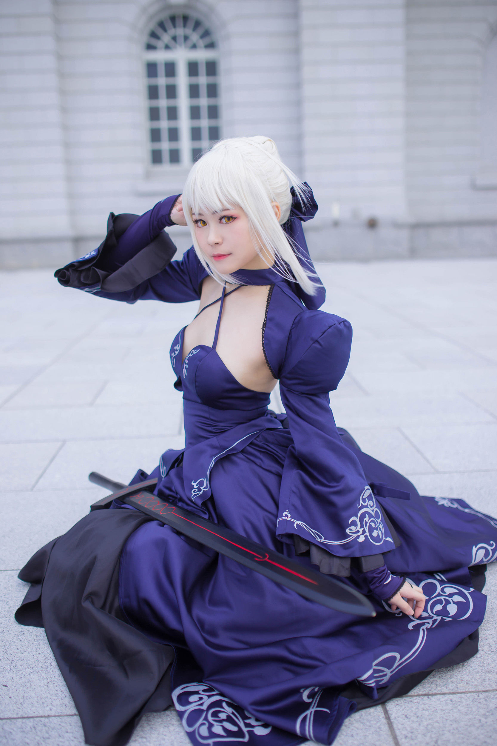 [Cosplay写真] Coser萱-KaYa - 黑贞 黑呆毛