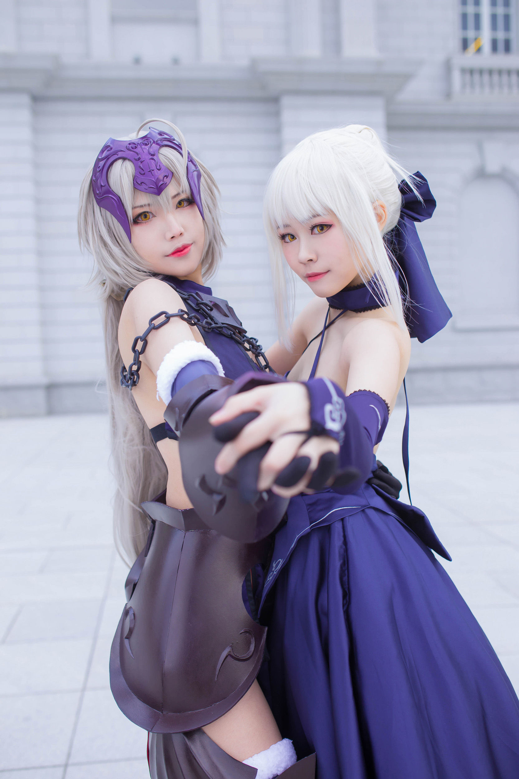 [Cosplay写真] Coser萱-KaYa - 黑贞 黑呆毛