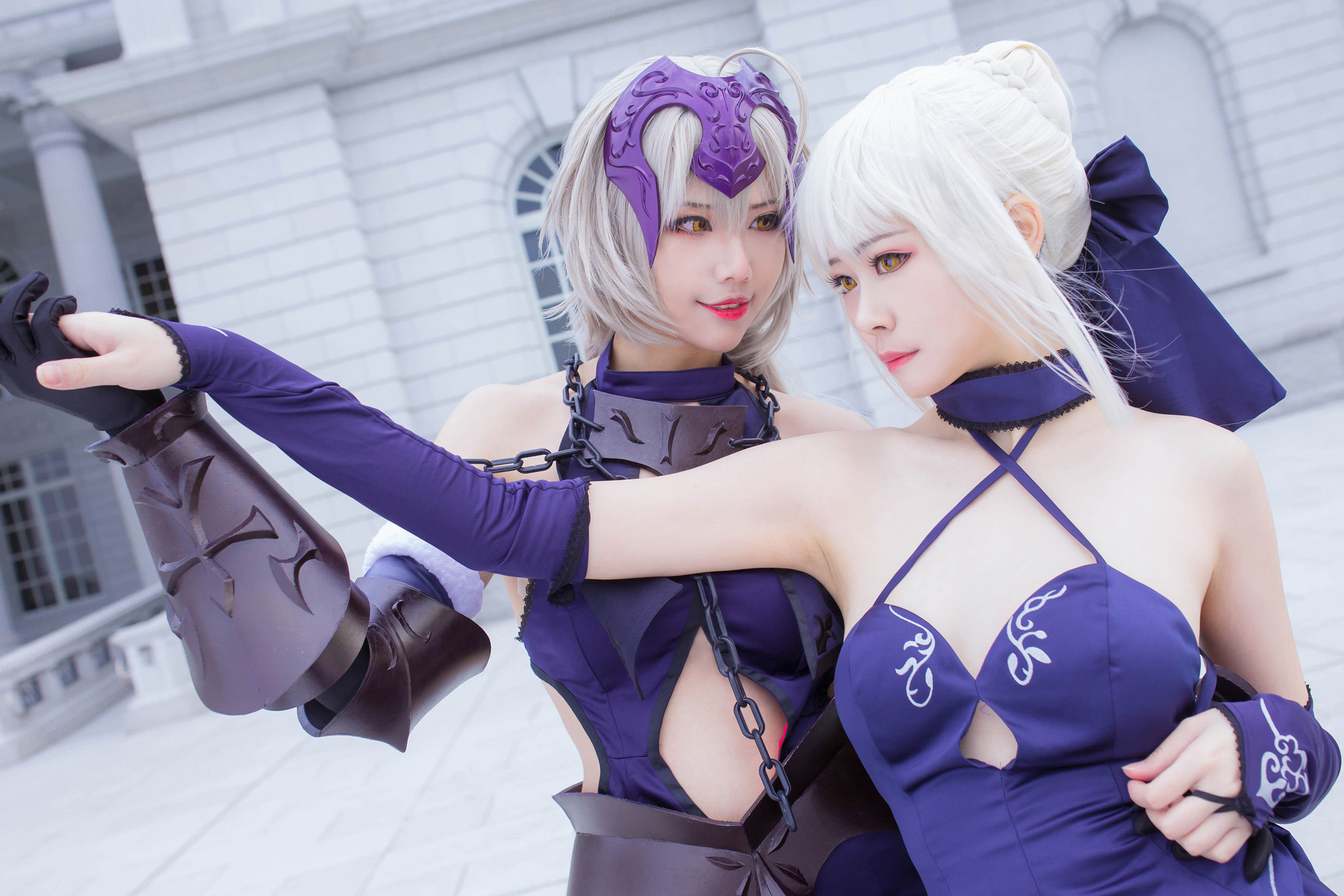 [Cosplay写真] Coser萱-KaYa - 黑贞 黑呆毛