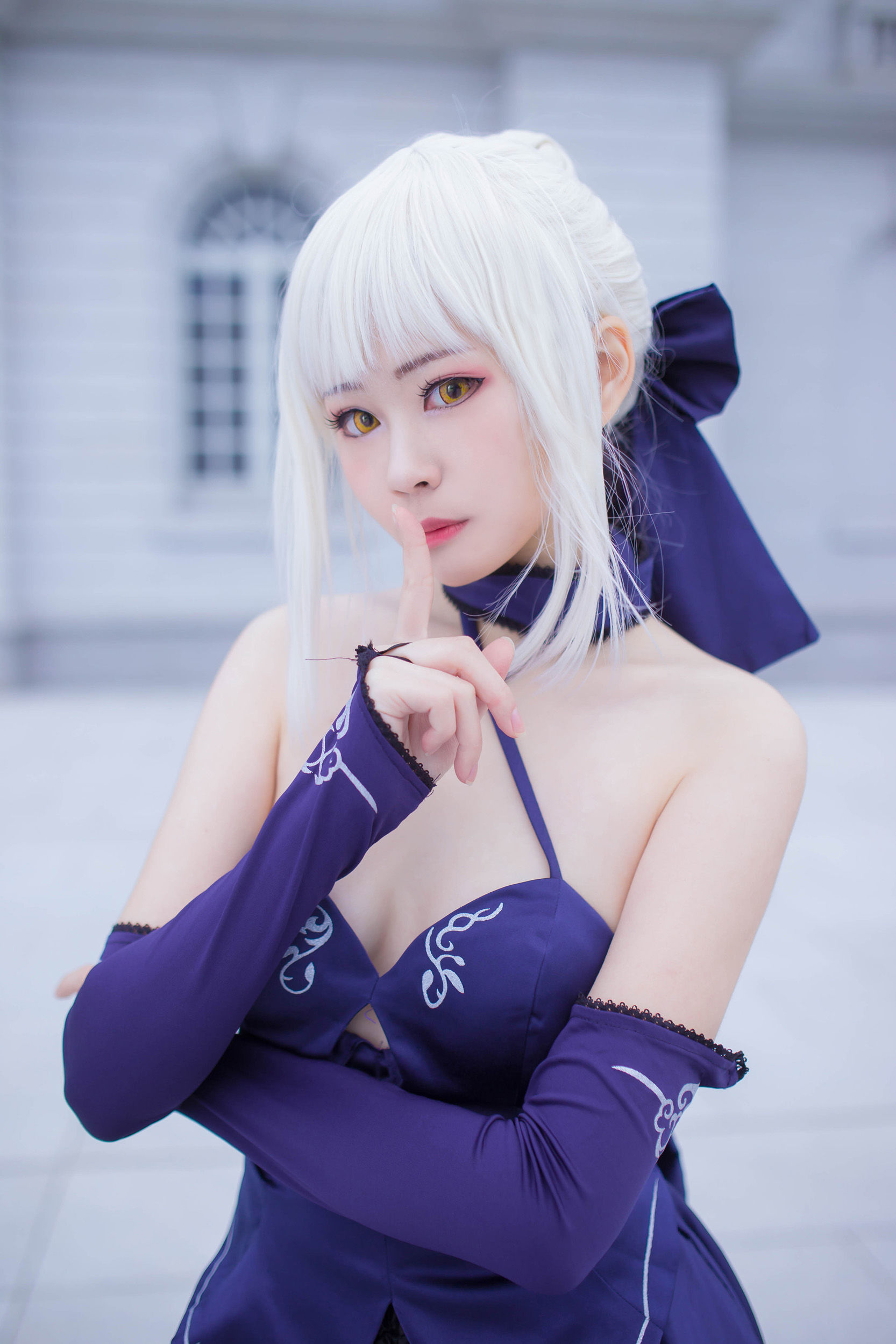 [Cosplay写真] Coser萱-KaYa - 黑贞 黑呆毛