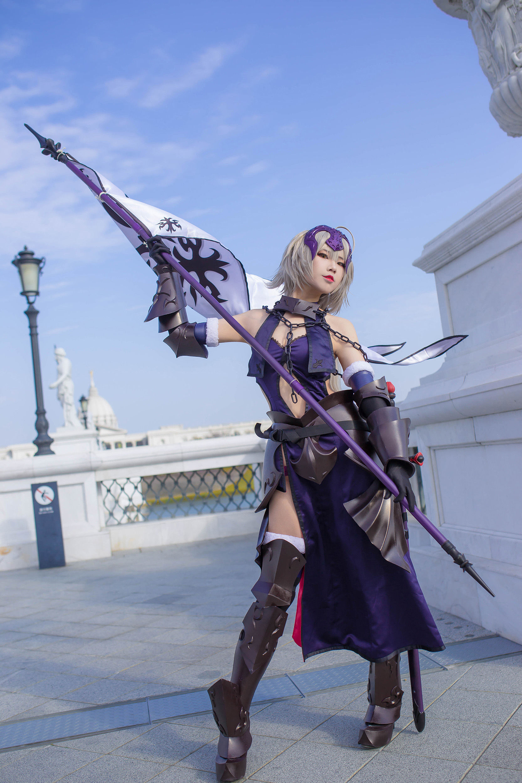 [Cosplay写真] Coser萱-KaYa - 黑贞 黑呆毛