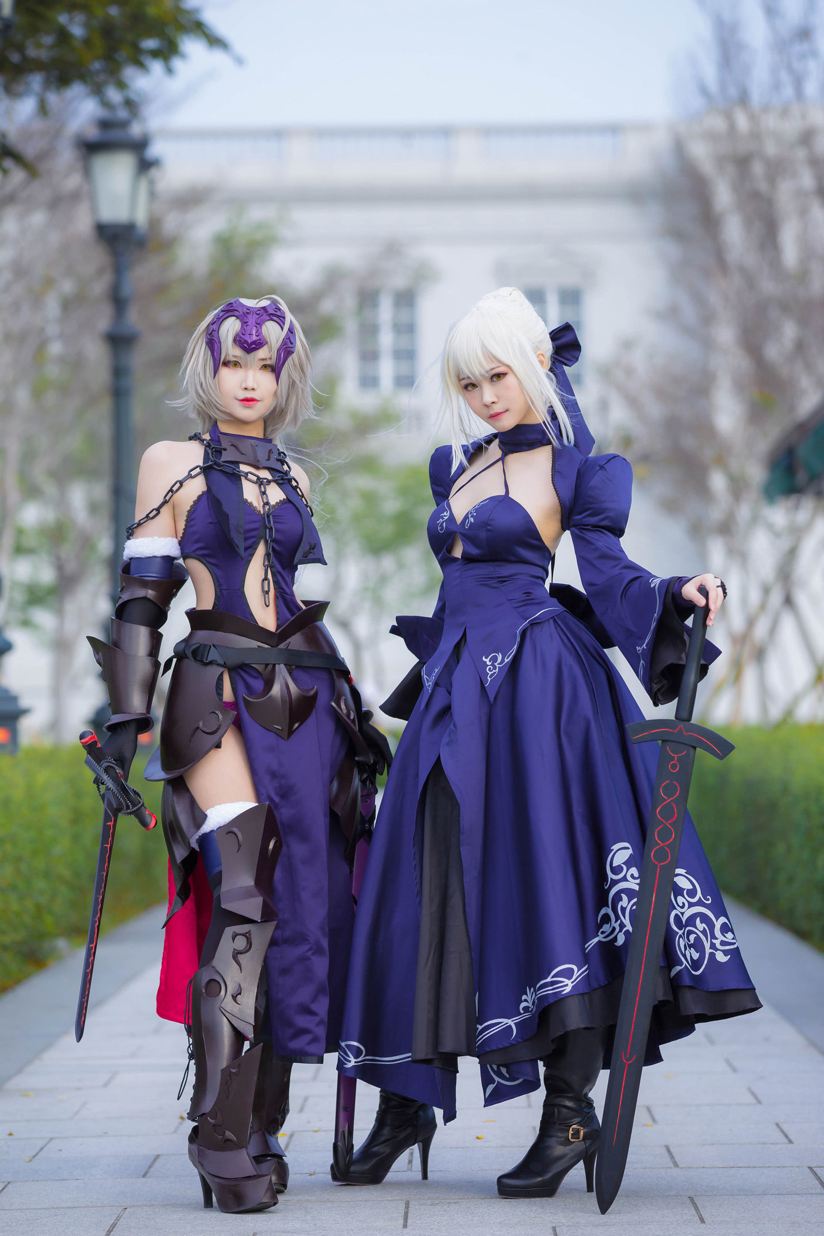 [Cosplay写真] Coser萱-KaYa - 黑贞 黑呆毛