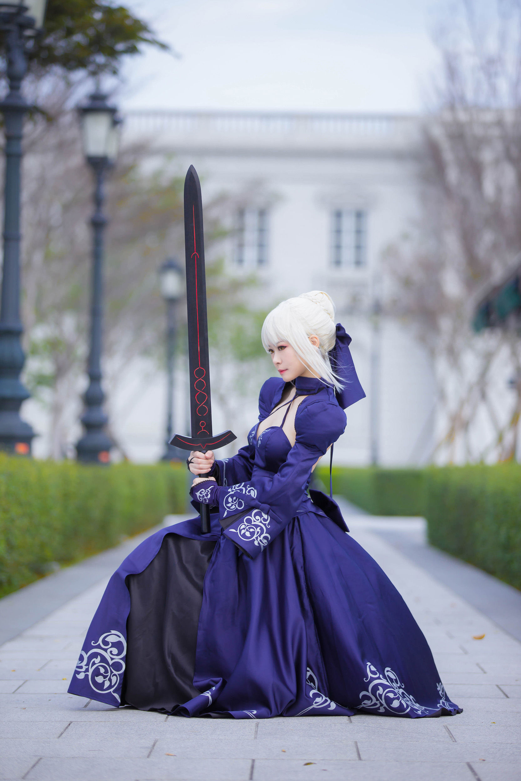 [Cosplay写真] Coser萱-KaYa - 黑贞 黑呆毛